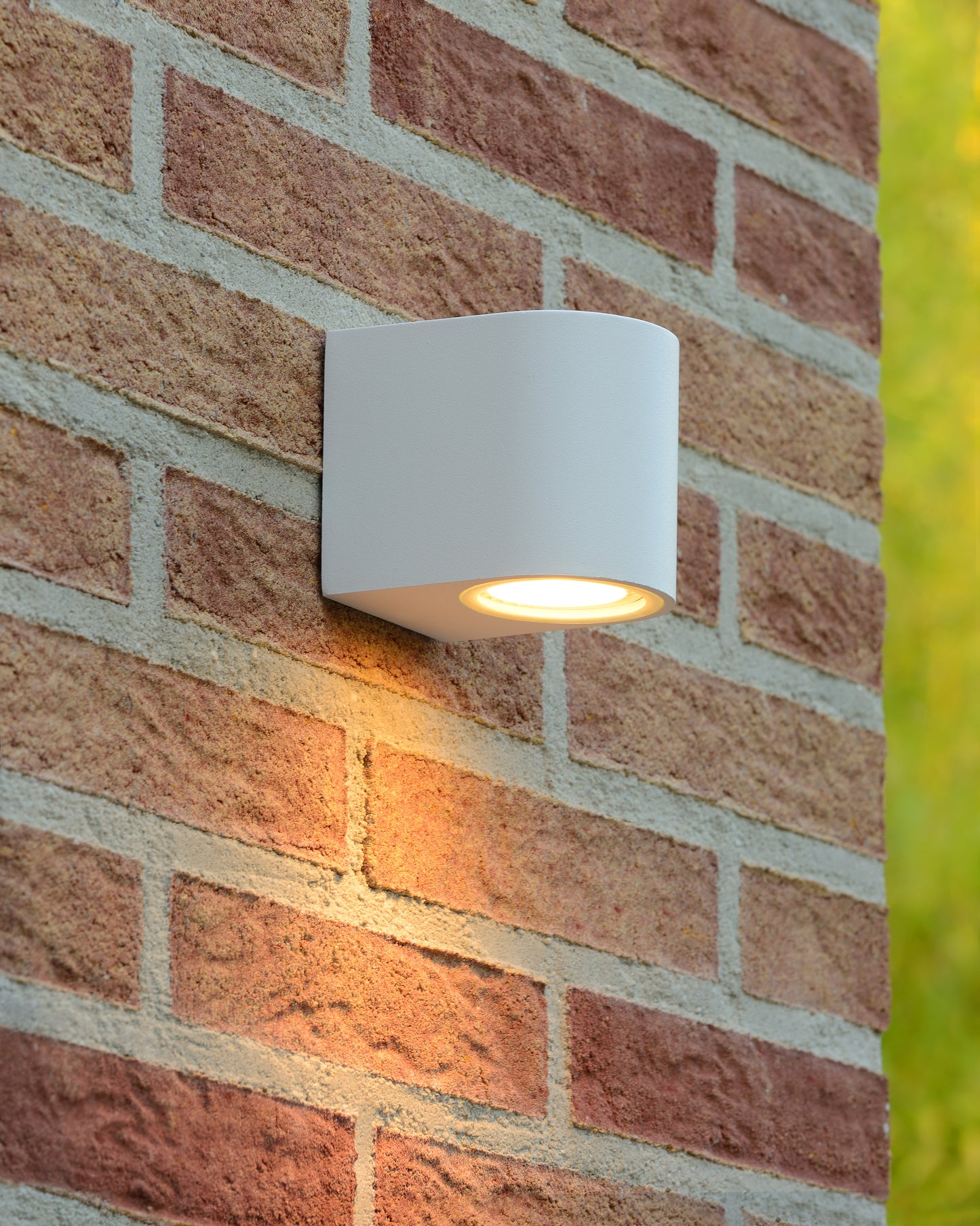 Lucide ZORA-LED - Wall spotlight / Wall light Indoor/Outdoor - LED Dim. - GU10 - 1x5W 3000K - IP44 White