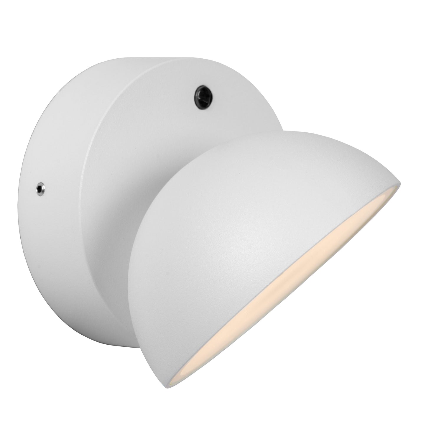 Lucide FINN - Wall light Indoor/Outdoor - LED - 1x12W 3000K - IP54 - Day/Night Sensor - White