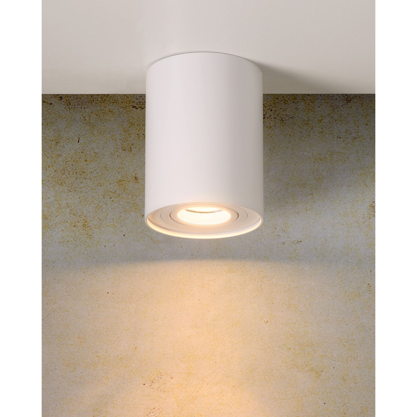 Lucide TUBE - Ceiling spotlight - Ø 9,6 cm - 1xGU10 - White