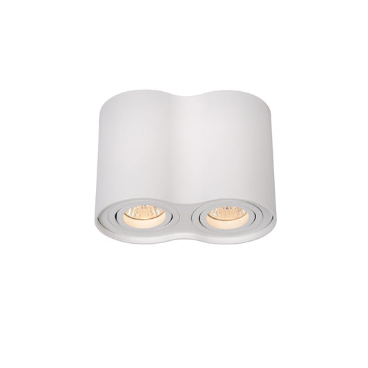 Lucide TUBE - Ceiling spotlight - 2x GU10 - White