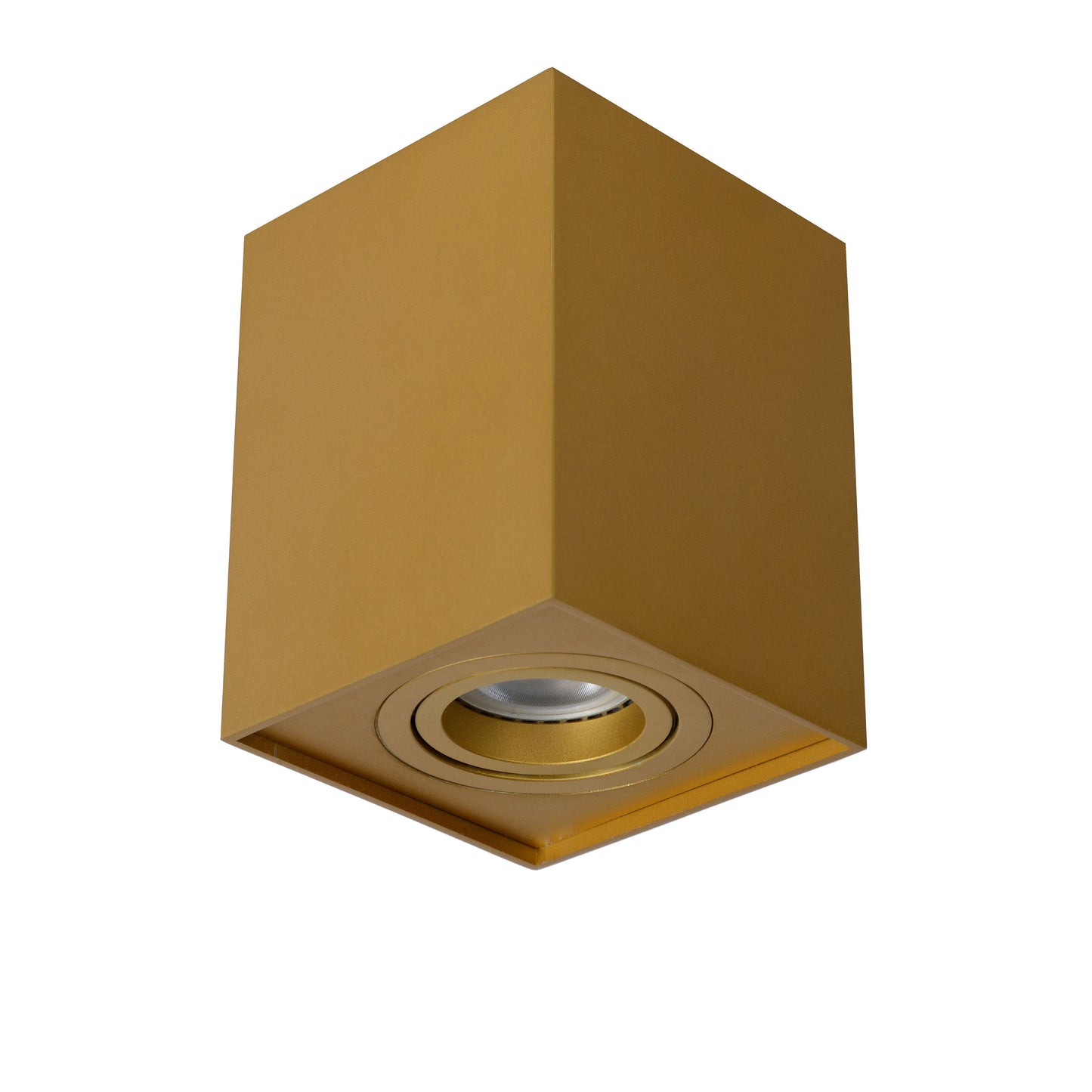 Lucide TUBE - Ceiling spotlight - 1xGU10 - Matt Gold / Brass