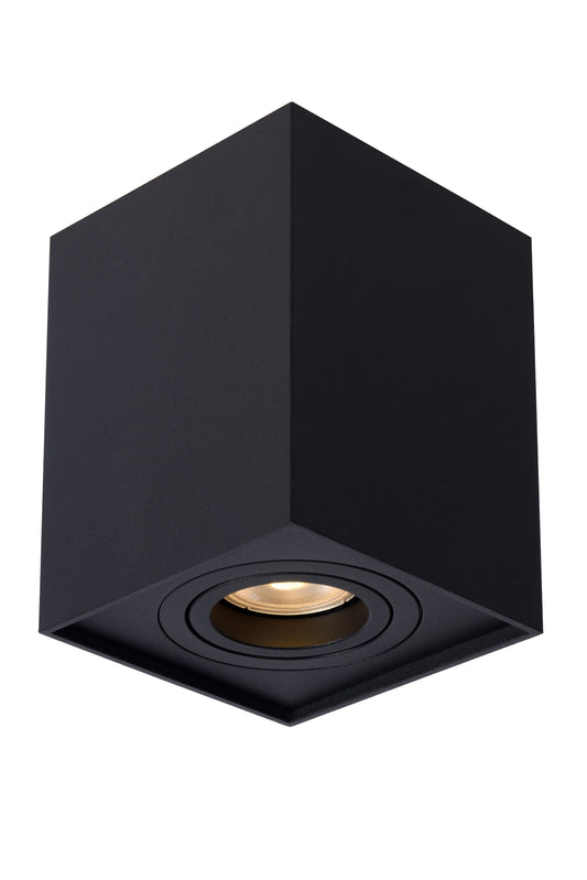 Lucide TUBE - Ceiling spotlight - 1xGU10 - Black