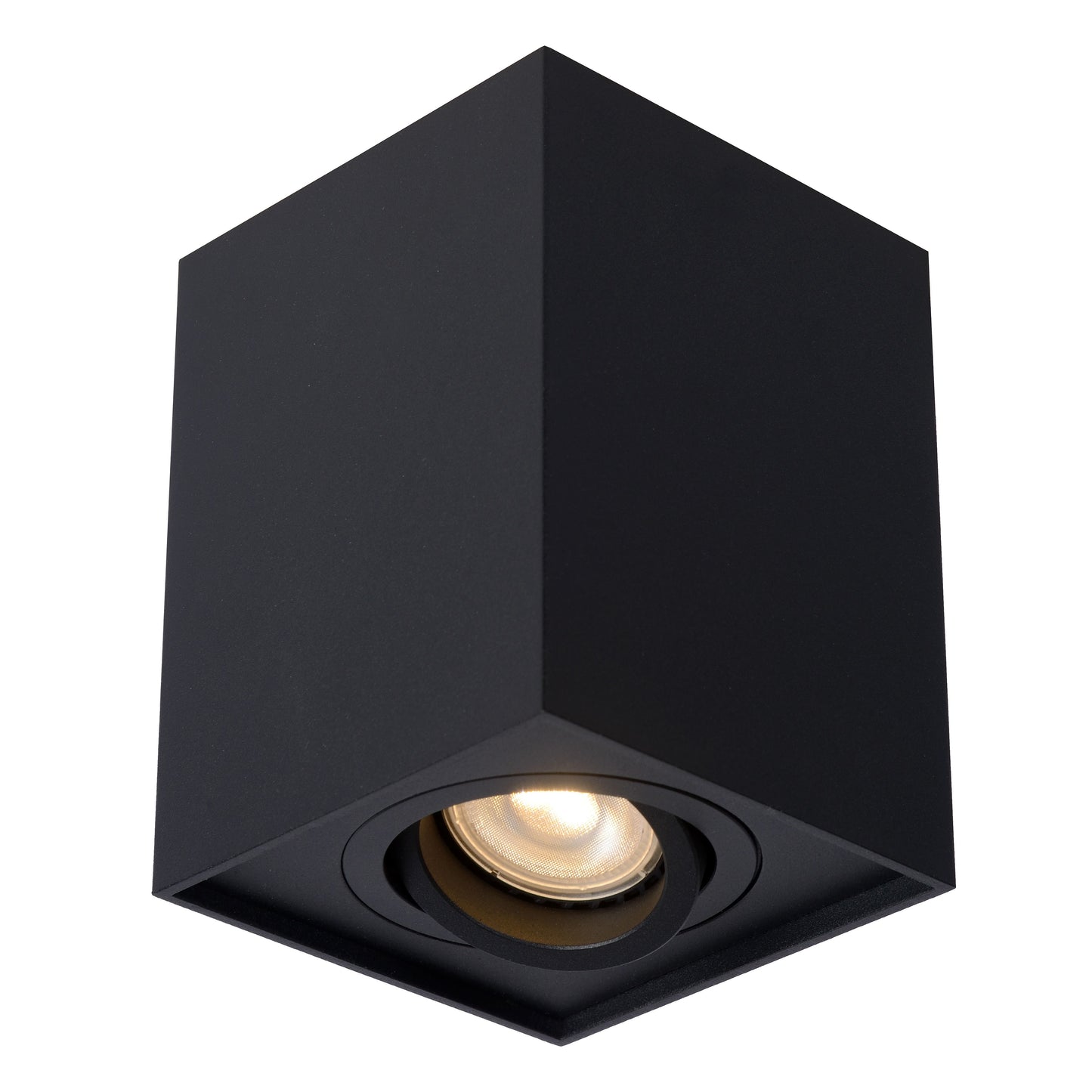 Lucide TUBE - Ceiling spotlight - 1xGU10 - Black