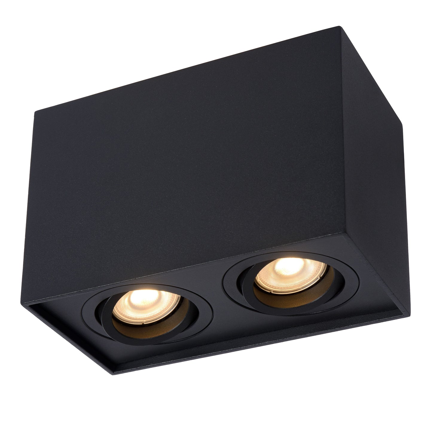 Lucide TUBE - Ceiling spotlight - 2xGU10 - Black