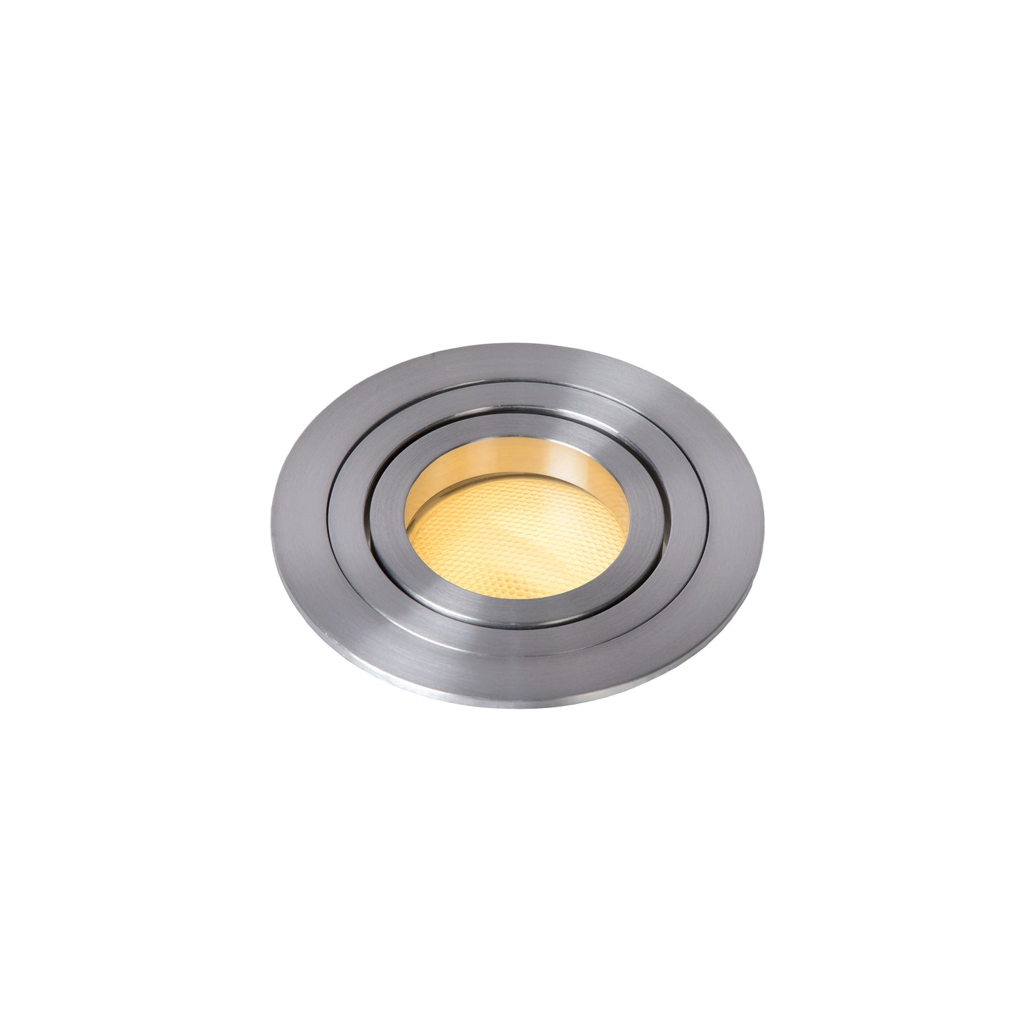 Lucide TUBE - Recessed spotlight - Ø 9,2 cm - 1xGU10 - Satin Chrome