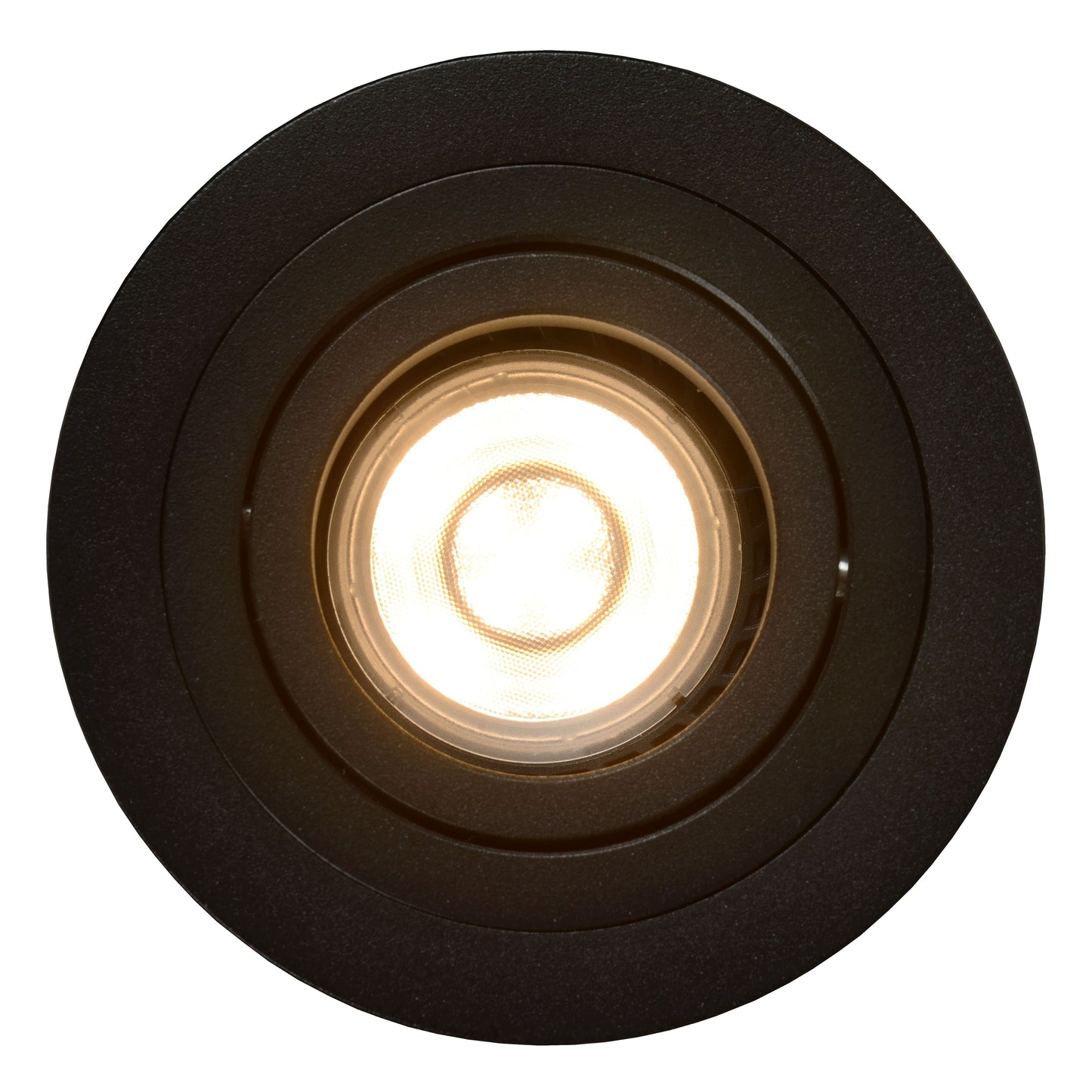 Lucide TUBE - Recessed spotlight - Ø 9,2 cm - 1xGU10 - Black