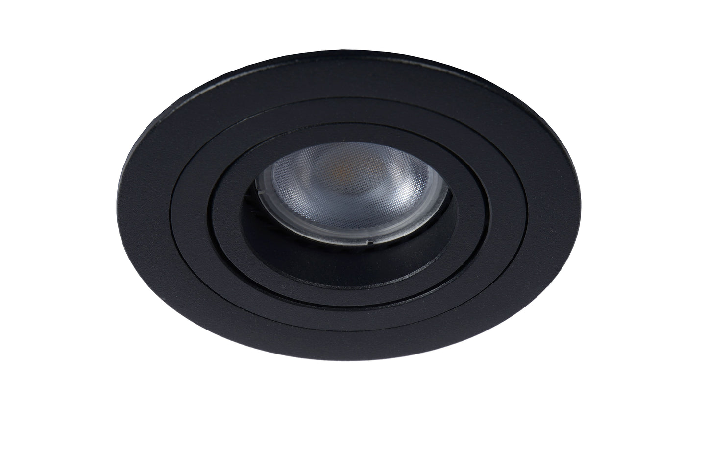 Lucide TUBE - Recessed spotlight - Ø 9,2 cm - 1xGU10 - Black