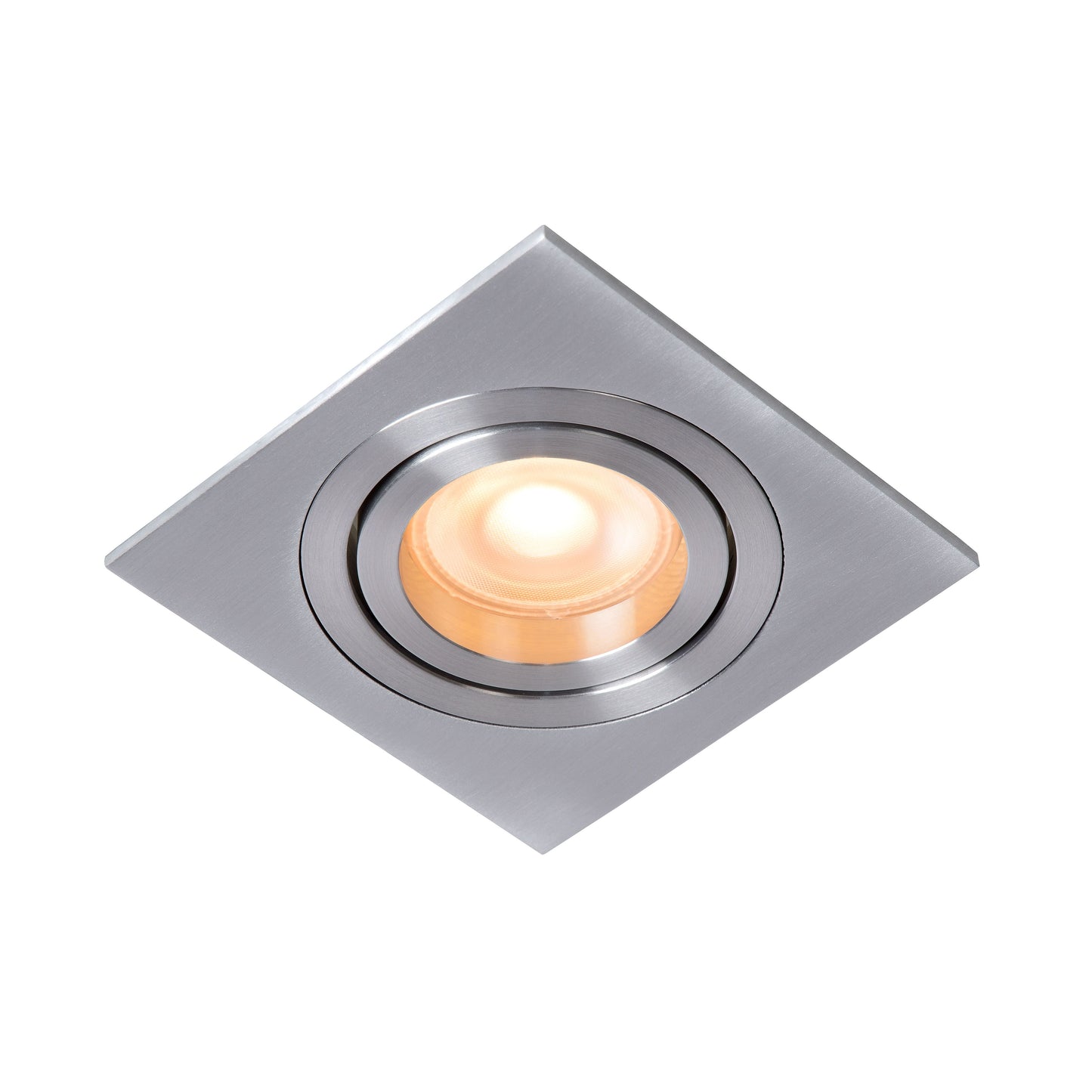 Lucide TUBE - Recessed spotlight - 1xGU10 - Satin Chrome