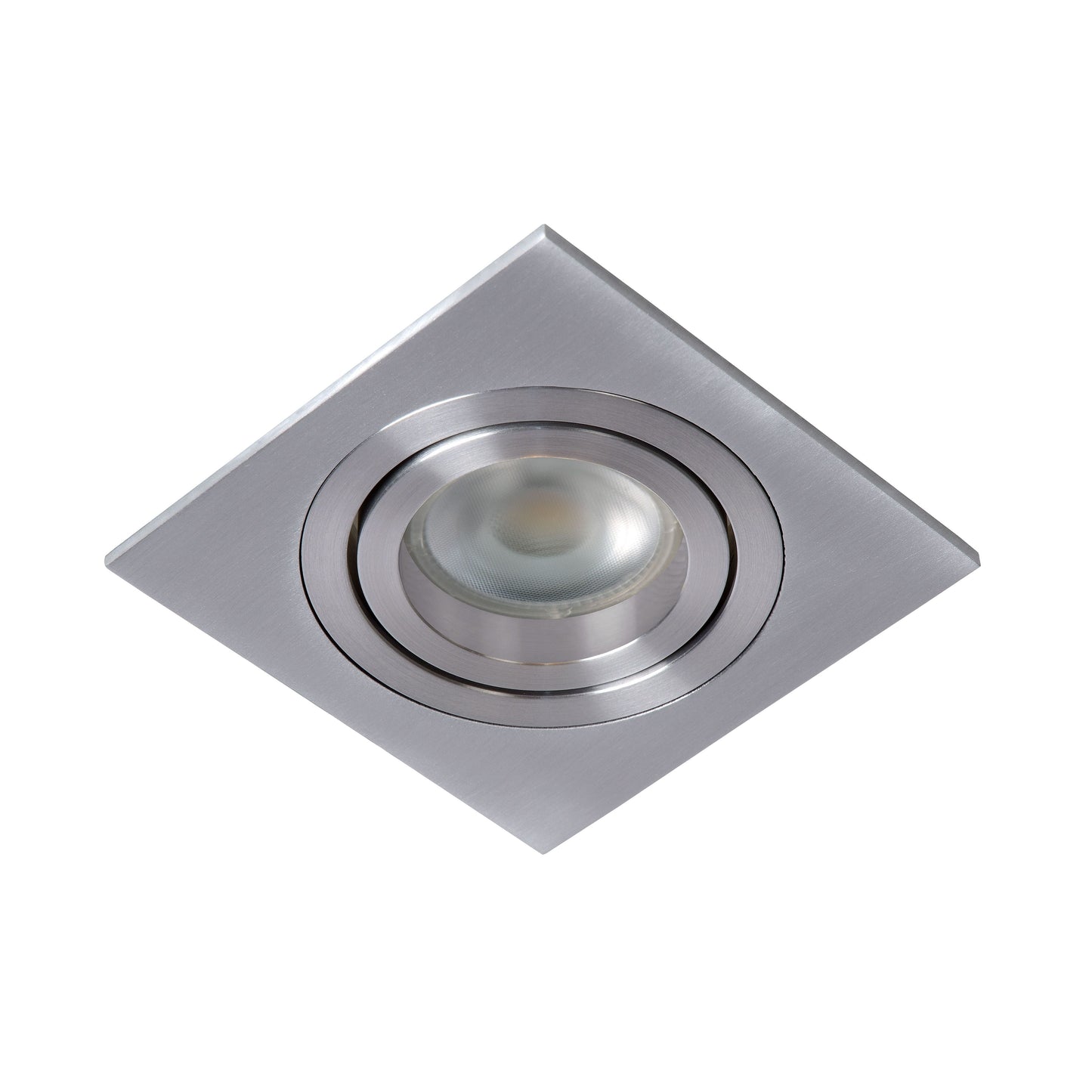 Lucide TUBE - Recessed spotlight - 1xGU10 - Satin Chrome