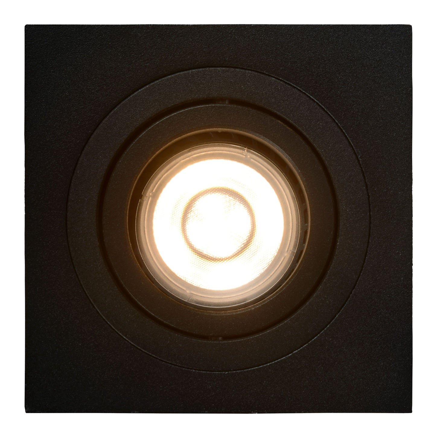 Lucide TUBE - Recessed spotlight - 1xGU10 - Black