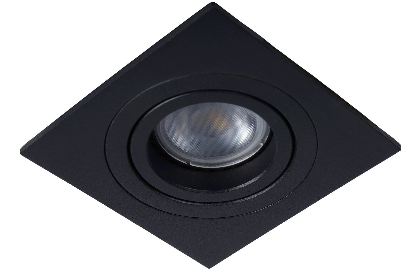 Lucide TUBE - Recessed spotlight - 1xGU10 - Black