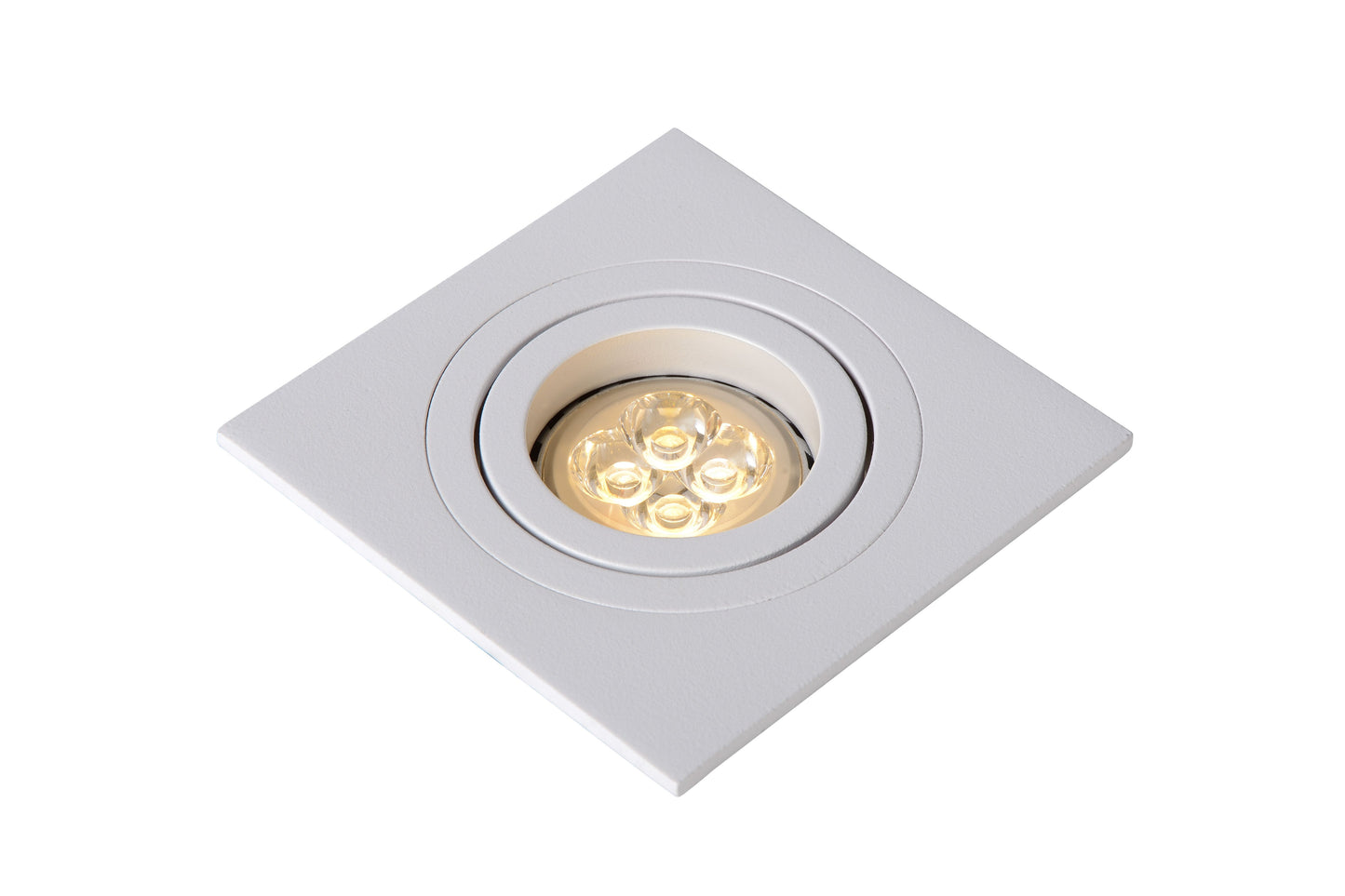 Lucide TUBE - Recessed spotlight - 1xGU10 - White