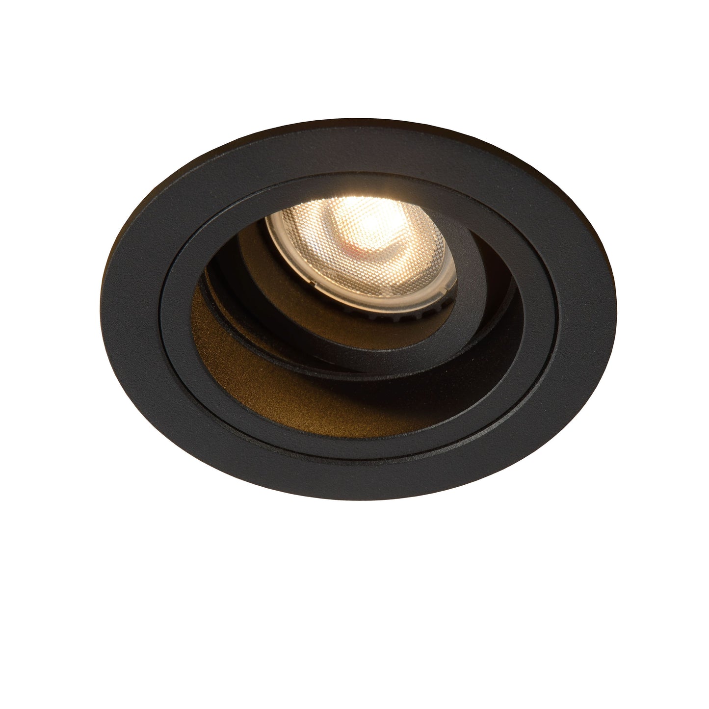 Lucide EMBED - Recessed spotlight - Ø 9,1 cm - 1xGU10 - Black