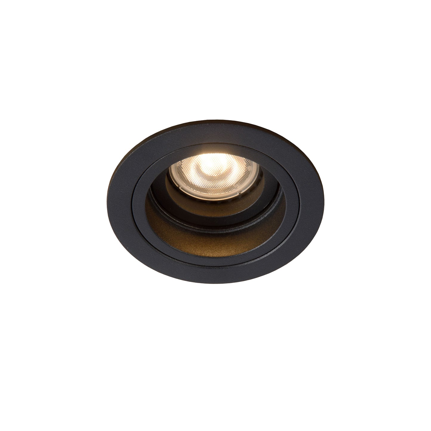 Lucide EMBED - Recessed spotlight - Ø 9,1 cm - 1xGU10 - Black