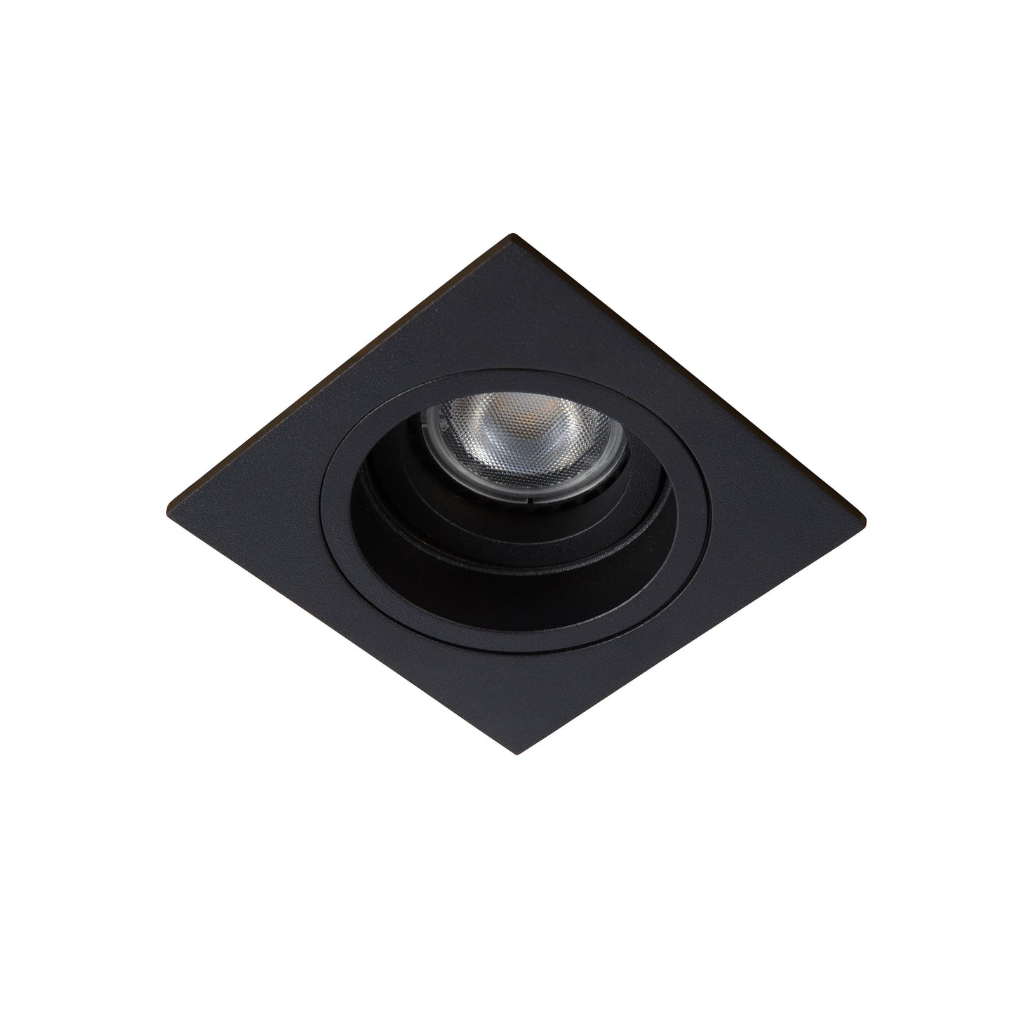 Lucide EMBED - Recessed spotlight - 1xGU10 - Black