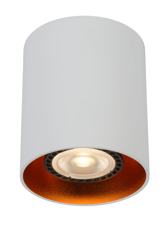 Lucide BIDO - Ceiling spotlight - Ø 8 cm - 1xGU10 - White