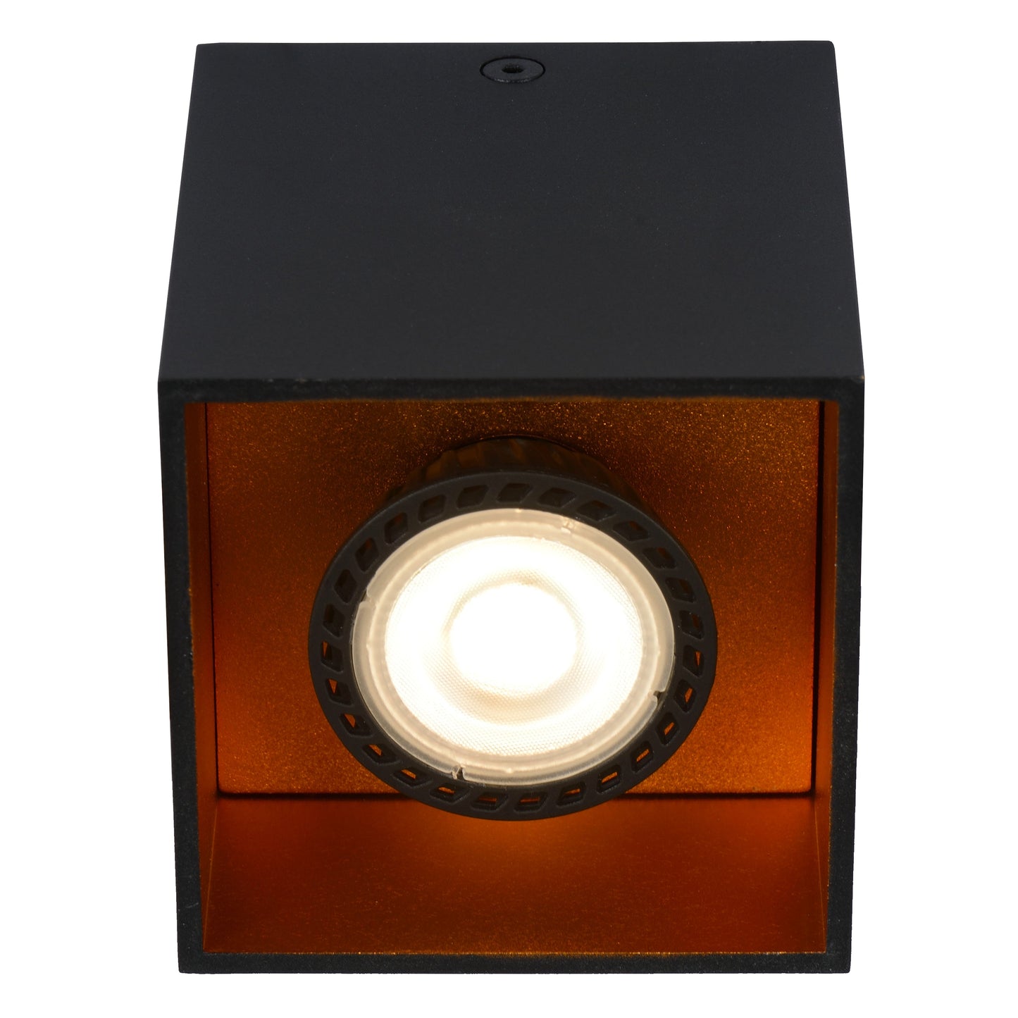 Lucide BIDO - Ceiling spotlight - 1xGU10 - Black