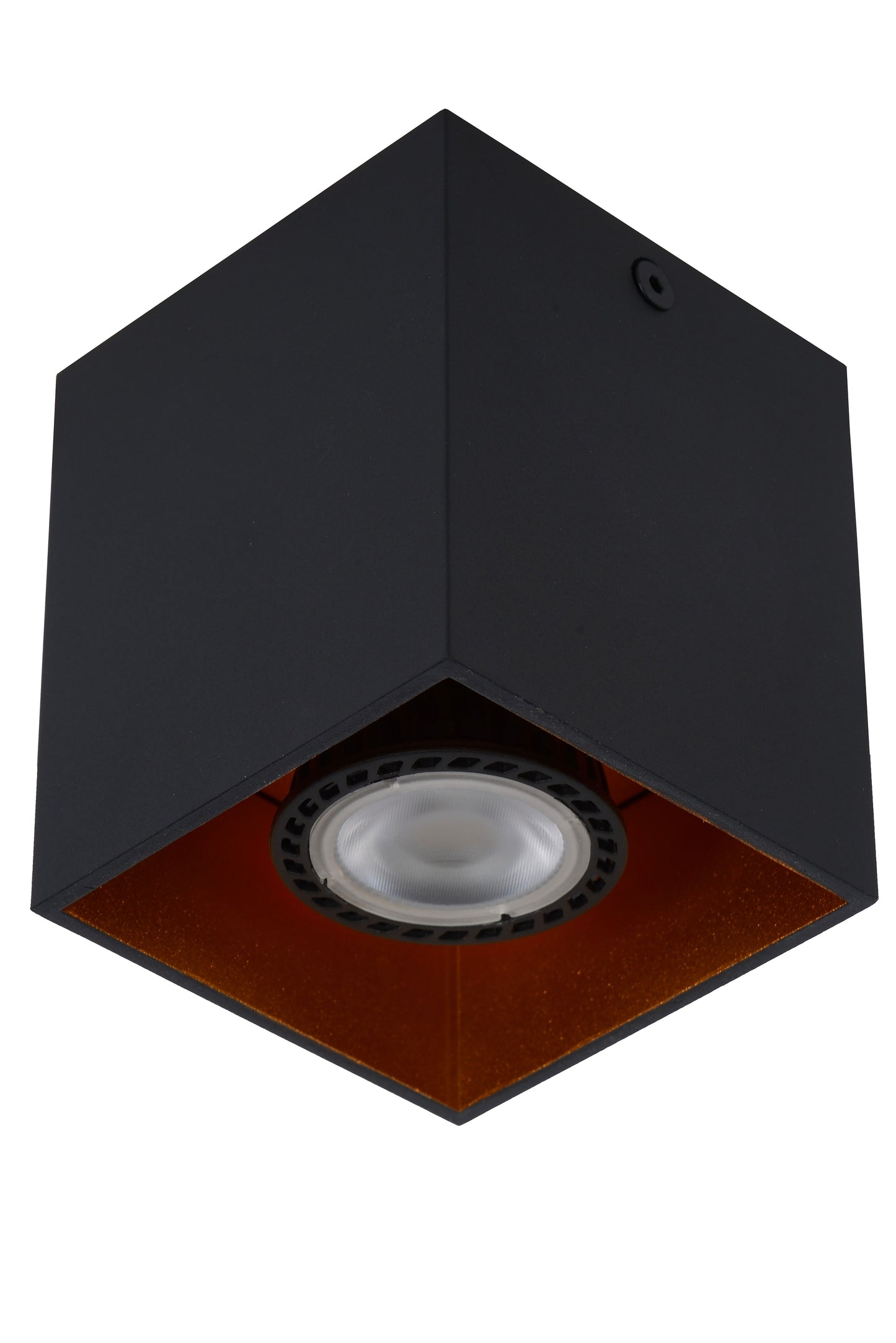 Lucide BIDO - Ceiling spotlight - 1xGU10 - Black