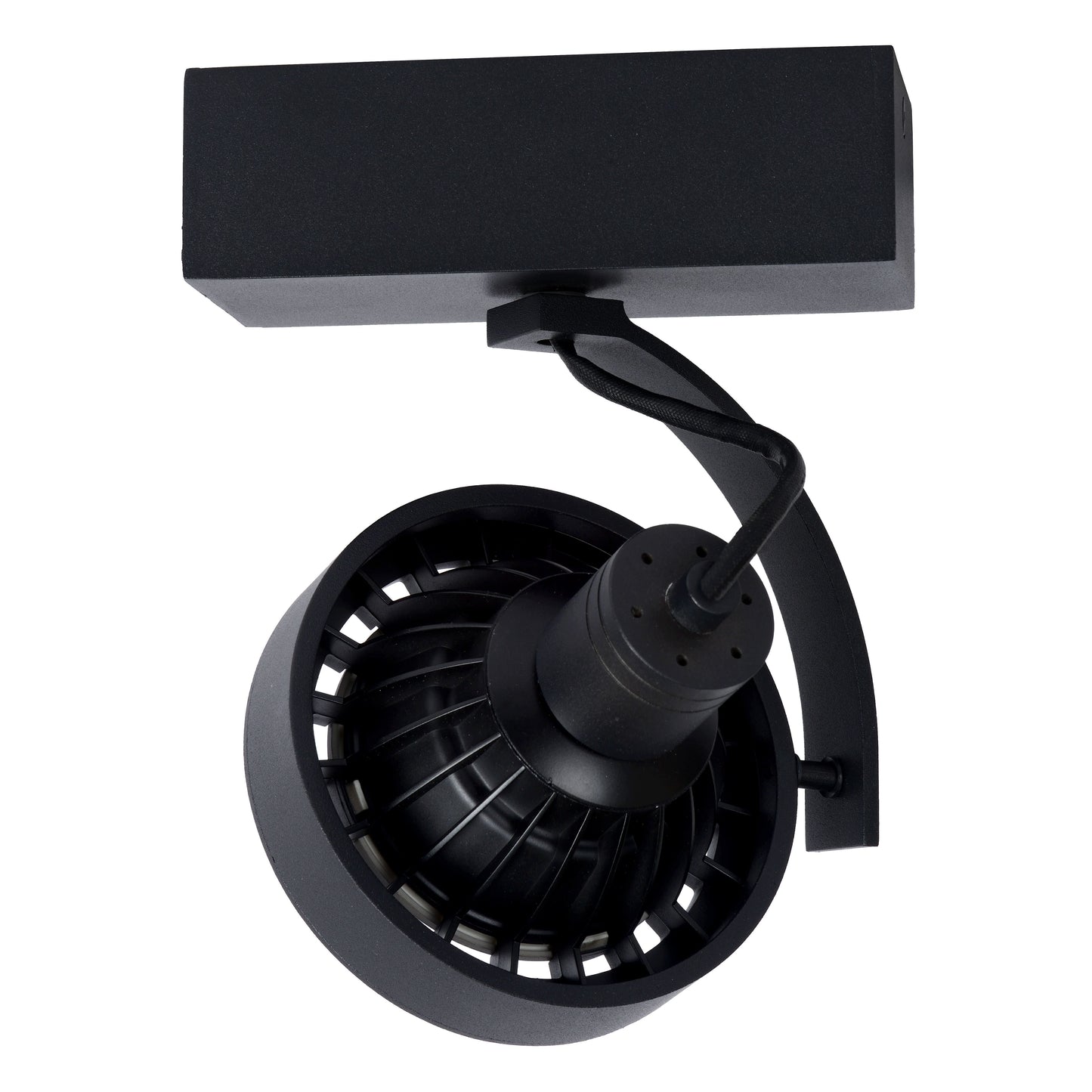 Lucide DORIAN - Ceiling spotlight - LED Dim to warm - GU10 (ES111) - 1x12W 2200K/3000K - Black