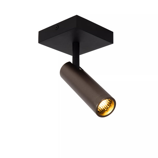 Lucide GRADO - Ceiling spotlight - 1xGU10 (MR11) - Grey iron