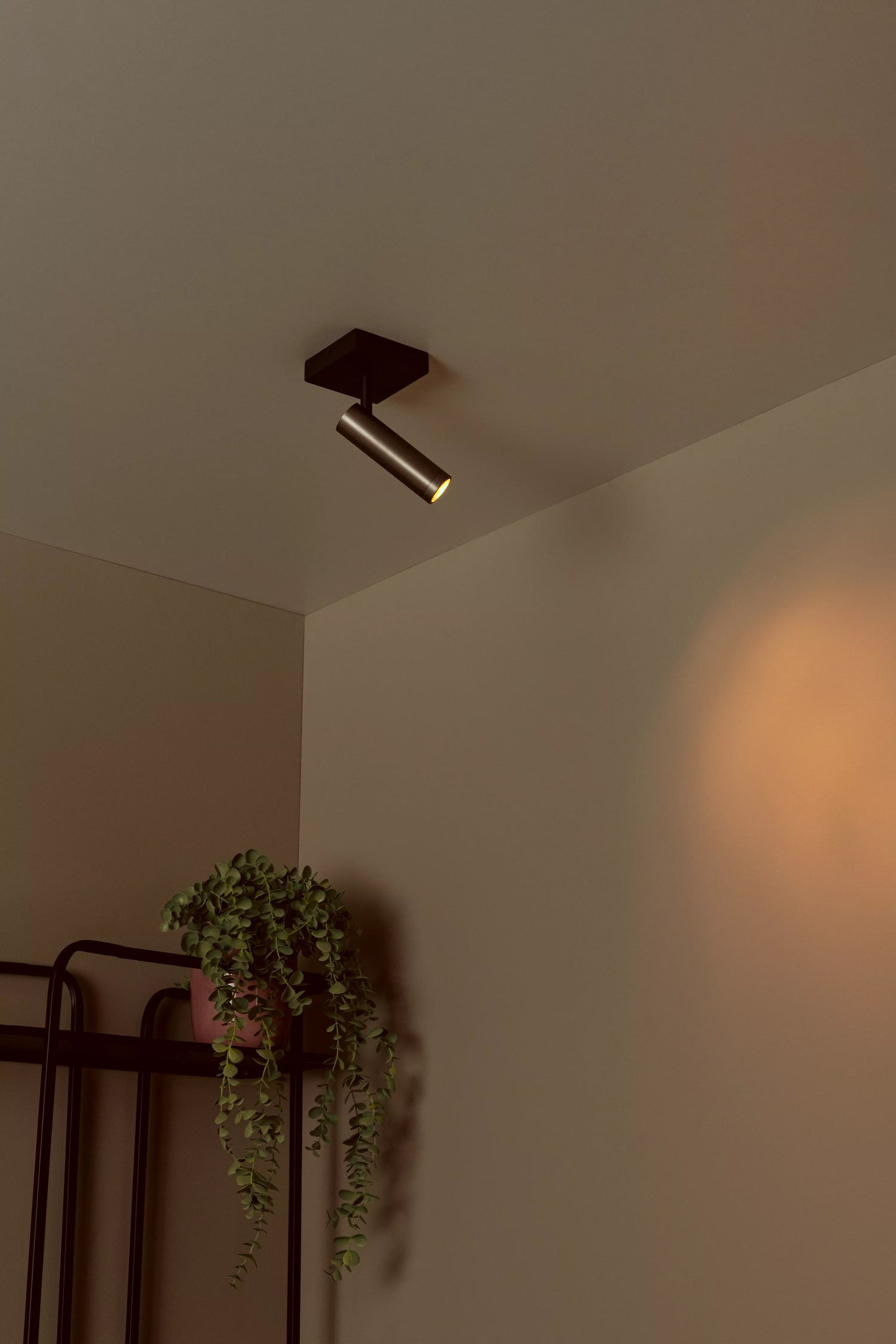 Lucide GRADO - Ceiling spotlight - 1xGU10 (MR11) - Grey iron
