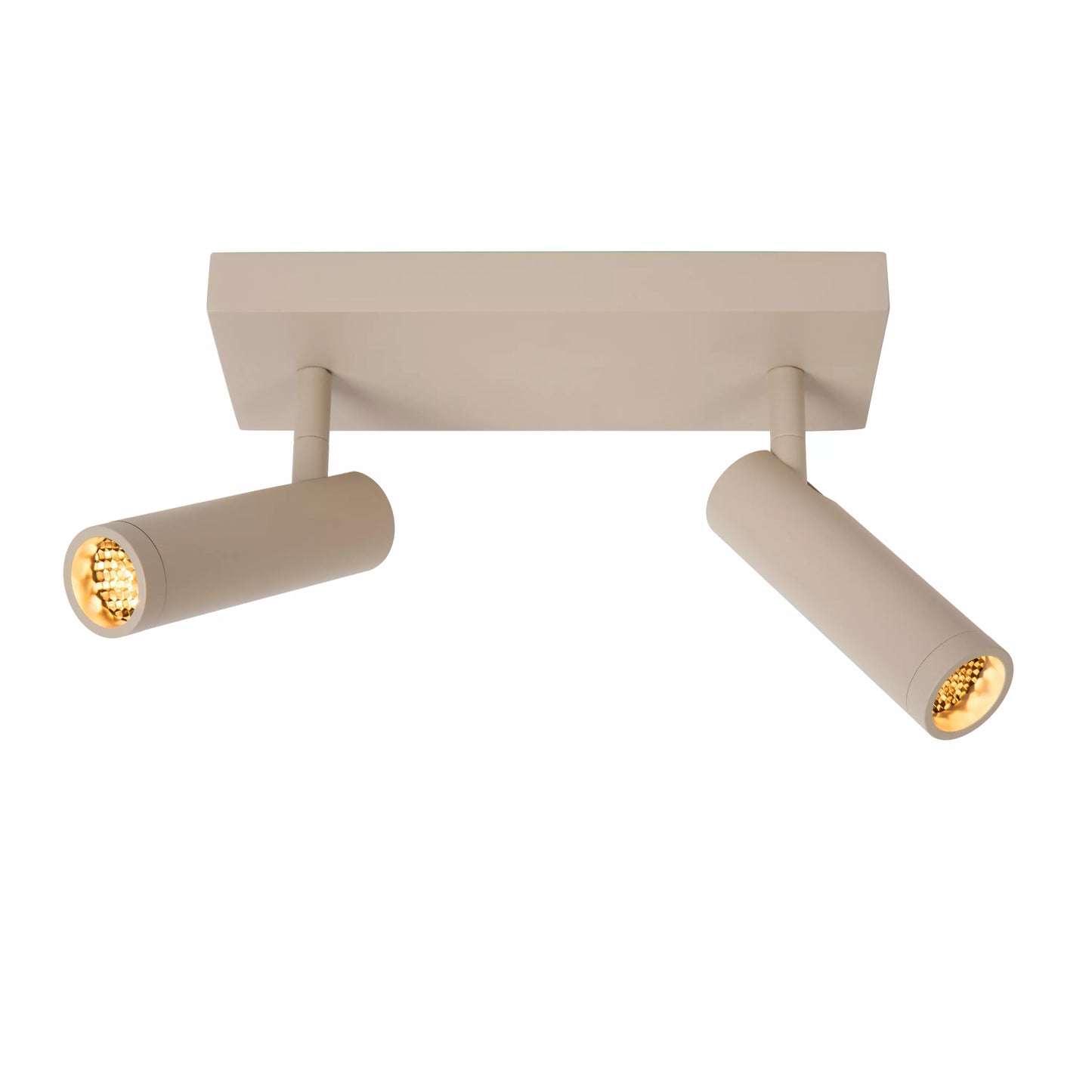 Lucide GRADO - Ceiling spotlight - 2xGU10 (MR11) - Taupe