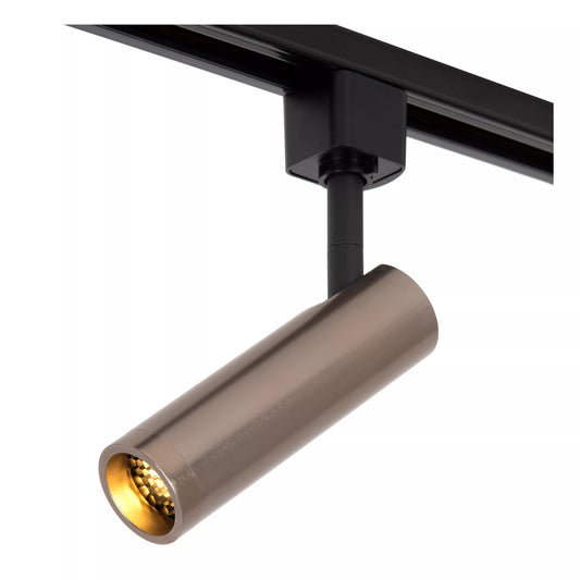Lucide TRACK GRADO Track spot - 1-circuit Track lighting system - 1xGU10(MR11) - Grey iron(Extension)