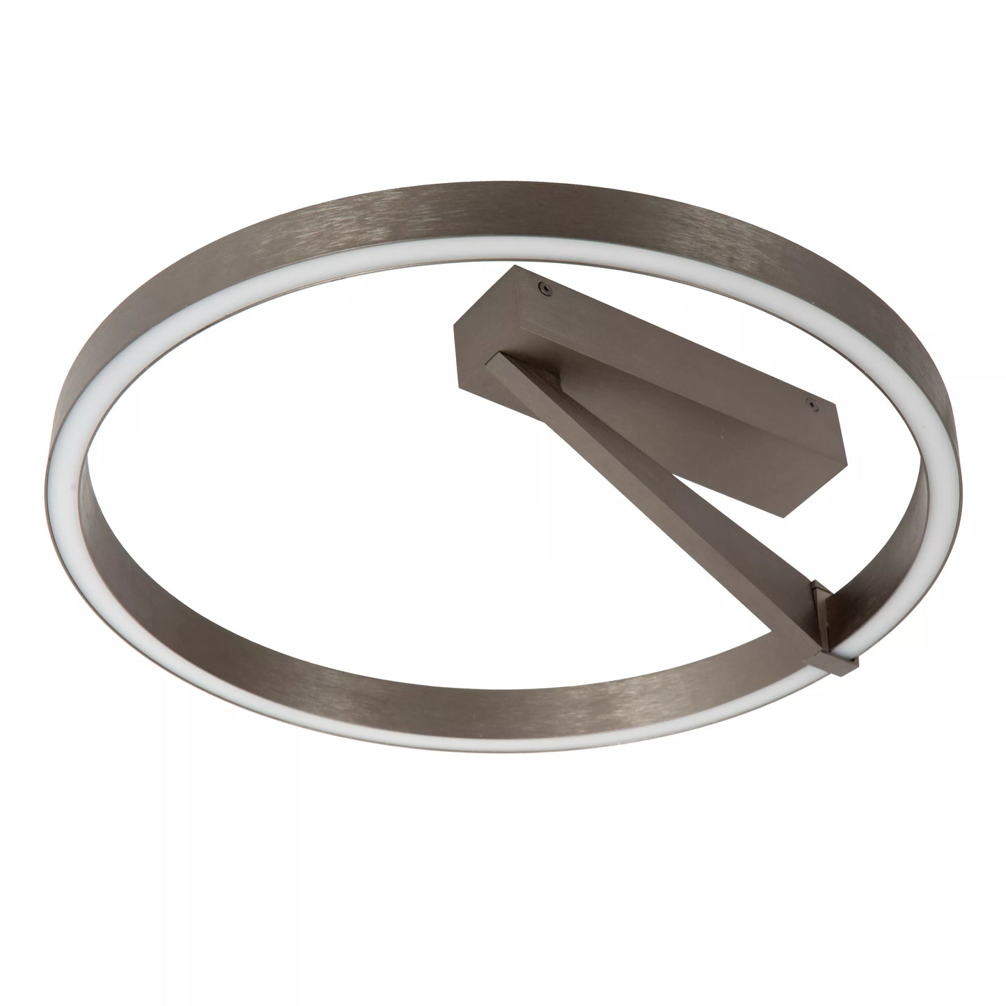 Lucide APPLAUSE - Flush ceiling light - Ø 40 cm - LED Dim. - CCT - 1x26W 2200K/4000K - Grey iron | Premium