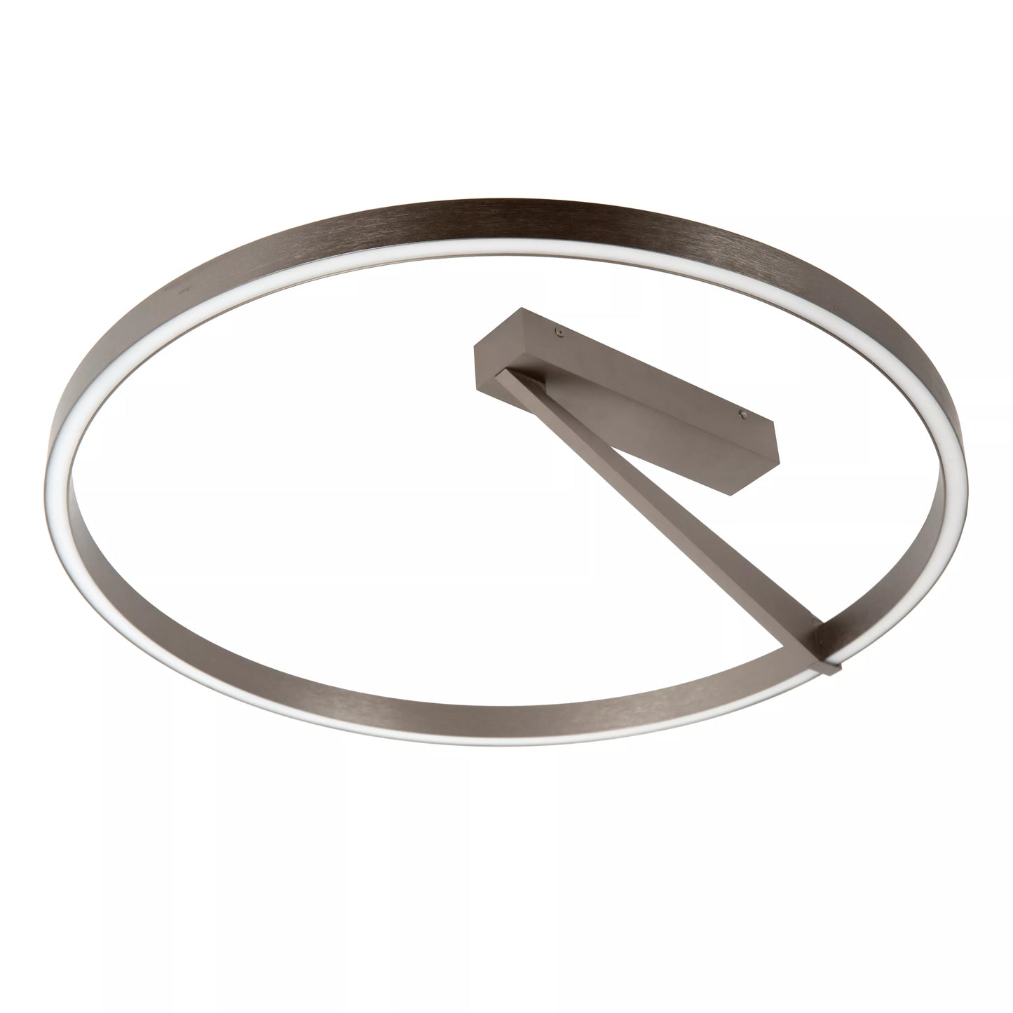 Lucide APPLAUSE - Flush ceiling light - Ø 60 cm - LED Dim. - CCT - 1x40W 2200K/4000K - Grey iron | Premium