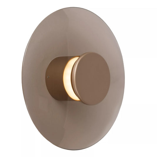 Lucide SANTIAGO - Wall light - Ø 23 cm - LED Dim. - CCT - 1x10W 2700K/4000K - Amber | Premium