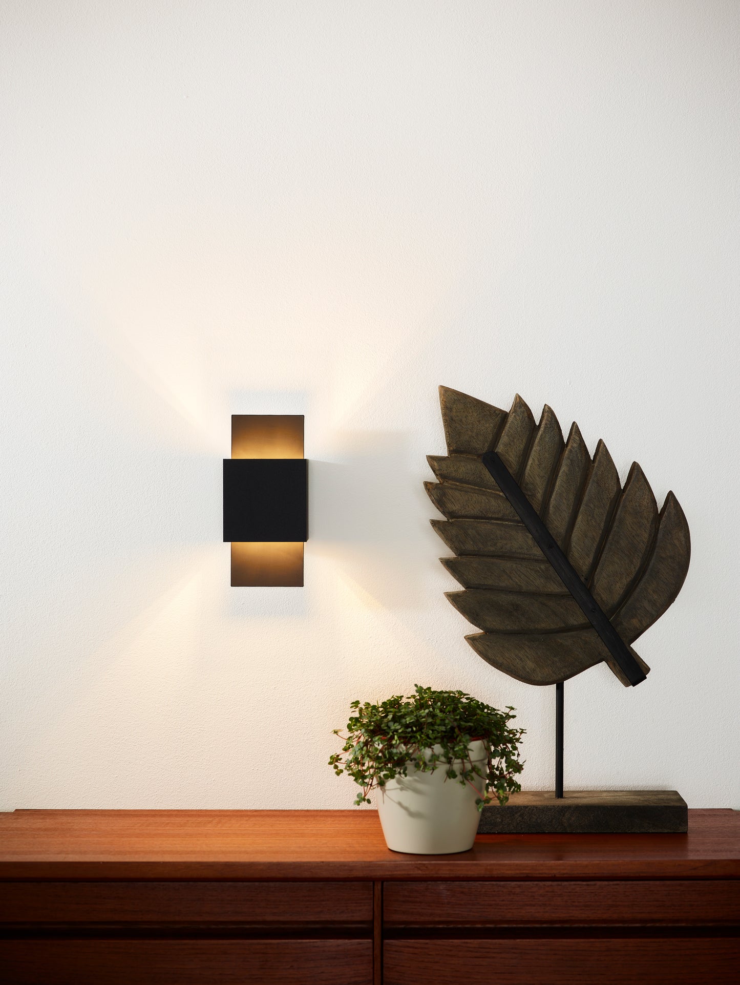 Lucide CUBO - Wall light - 1xG9 - Black