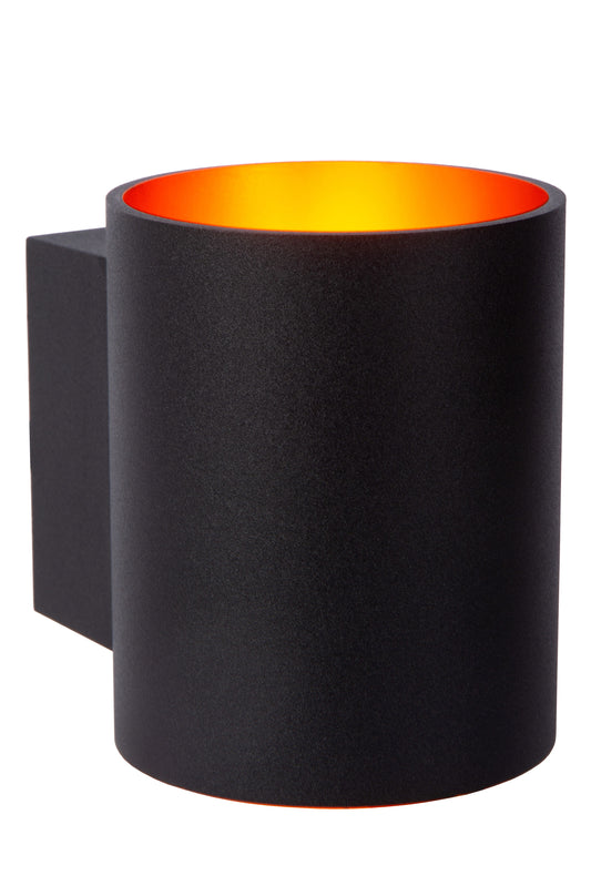 Lucide XERA - Wall light - Ø 8 cm - 1xG9 - Black