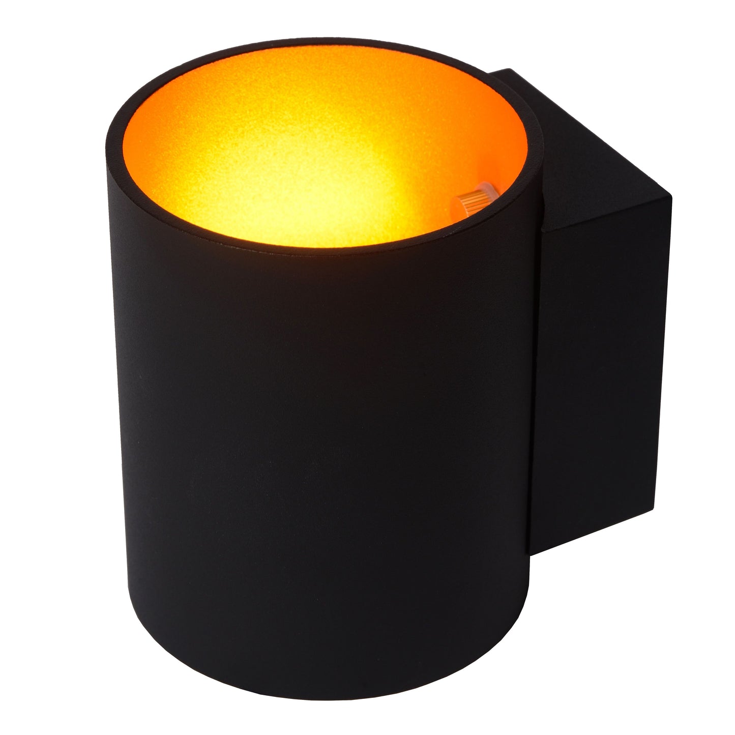 Lucide XERA - Wall light - Ø 8 cm - 1xG9 - Black