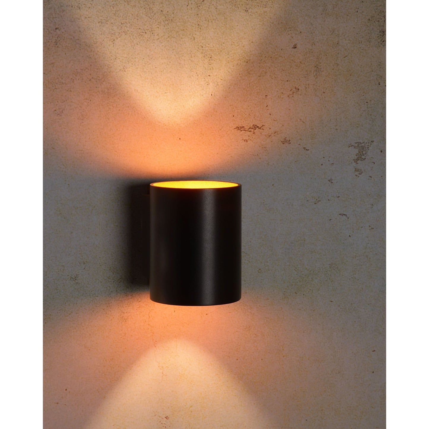 Lucide XERA - Wall light - Ø 8 cm - 1xG9 - Black