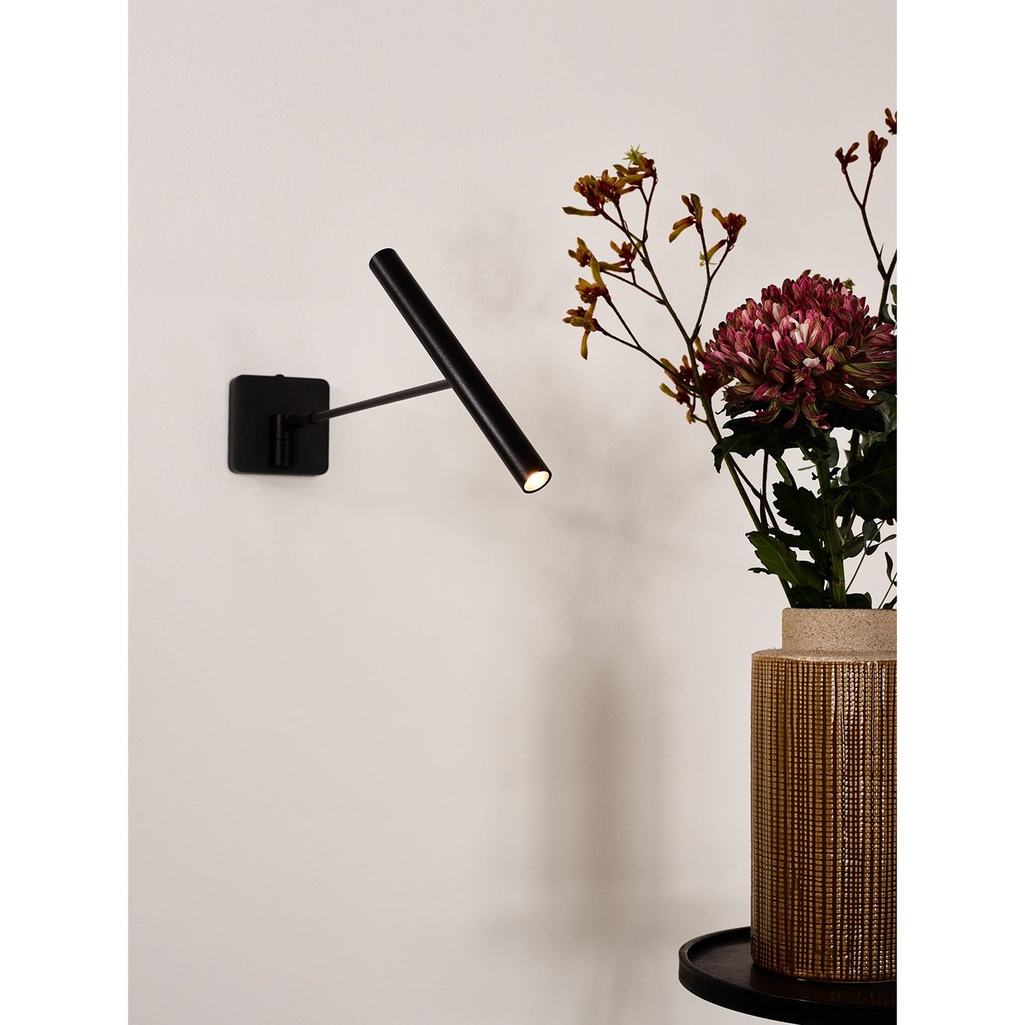 Lucide WYGO - Wall light - LED Dim. - 1x5W 2700K - Black