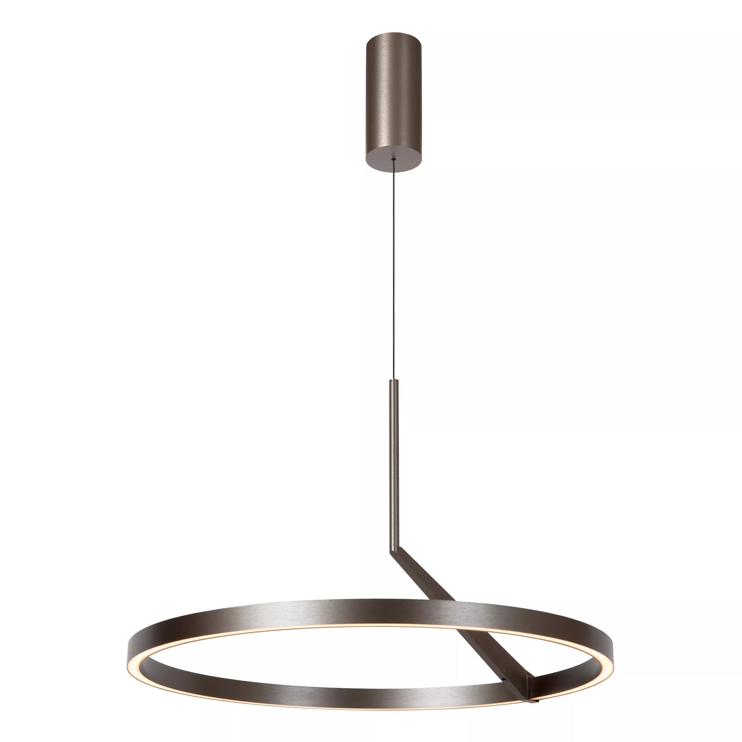 Lucide APPLAUSE - Pendant light - Ø 60 cm - LED Dim. - CCT - 1x32W 2700K/4000K - Hand Wave Sensor - Grey iron | Premium