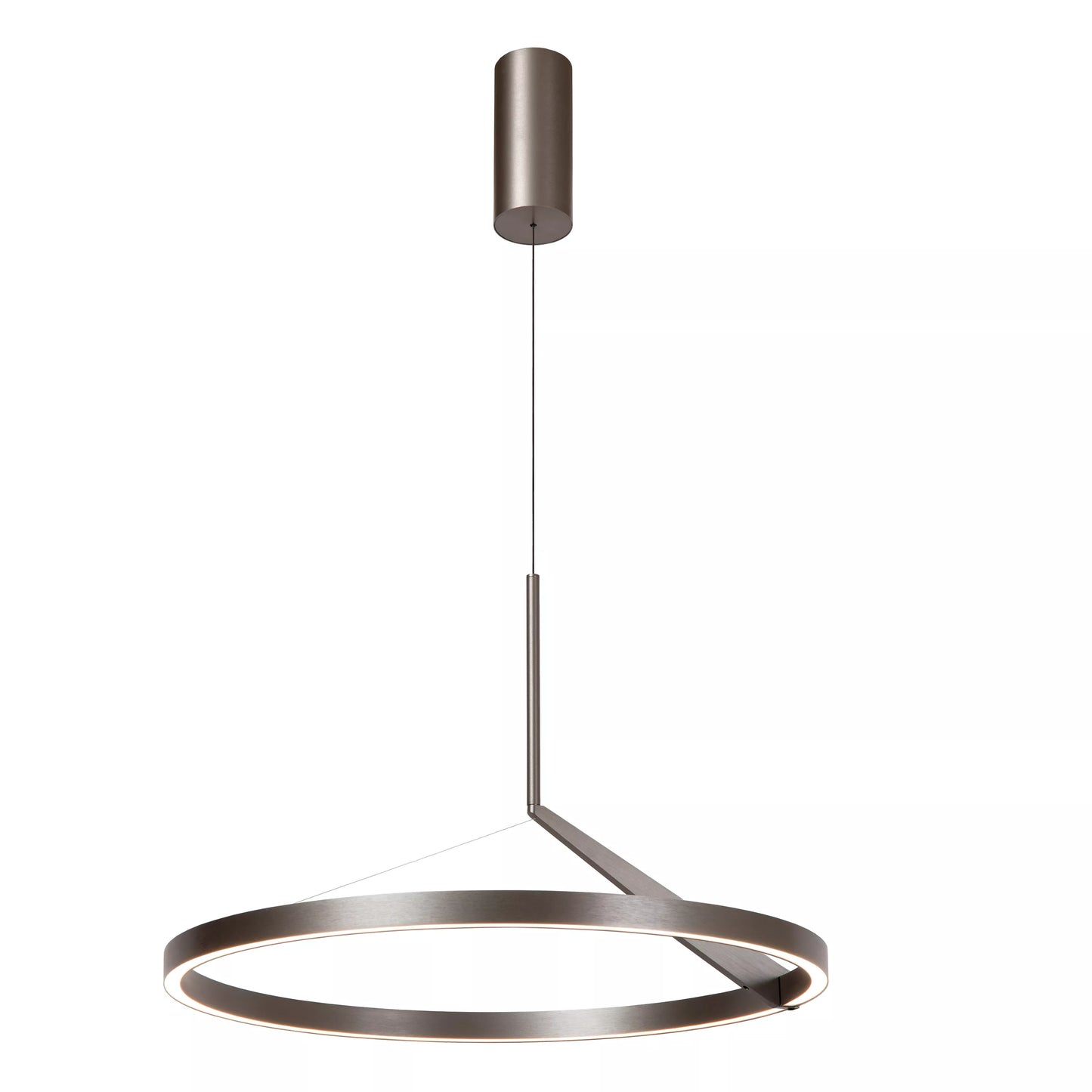 Lucide APPLAUSE - Pendant light - Ø 60 cm - LED Dim. - CCT - 1x32W 2700K/4000K - Hand Wave Sensor - Grey iron | Premium