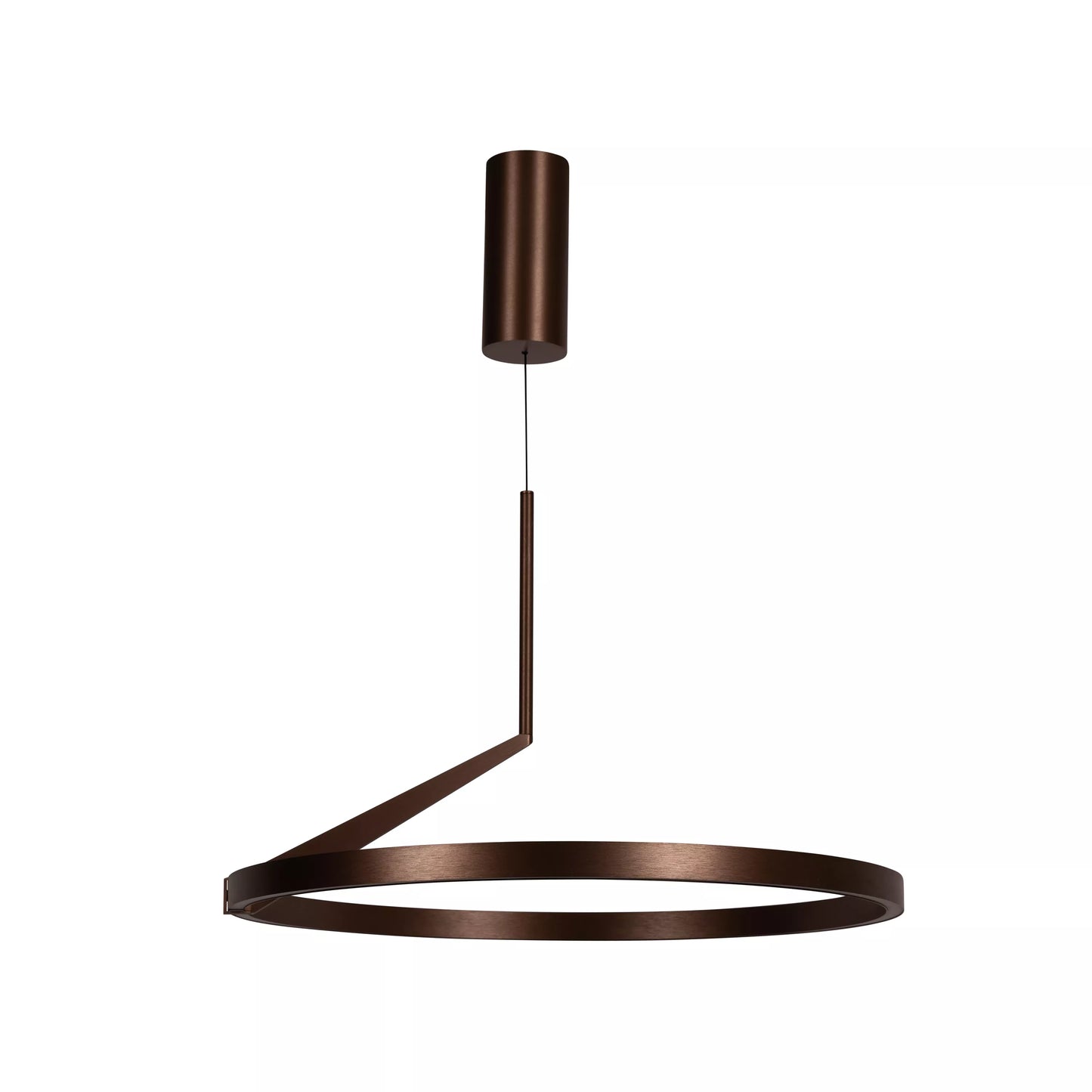 Lucide APPLAUSE - Pendant light - Ø 60 cm - LED Dim. - CCT - 1x32W 2700K/4000K - Hand Wave Sensor - Coffee | Premium