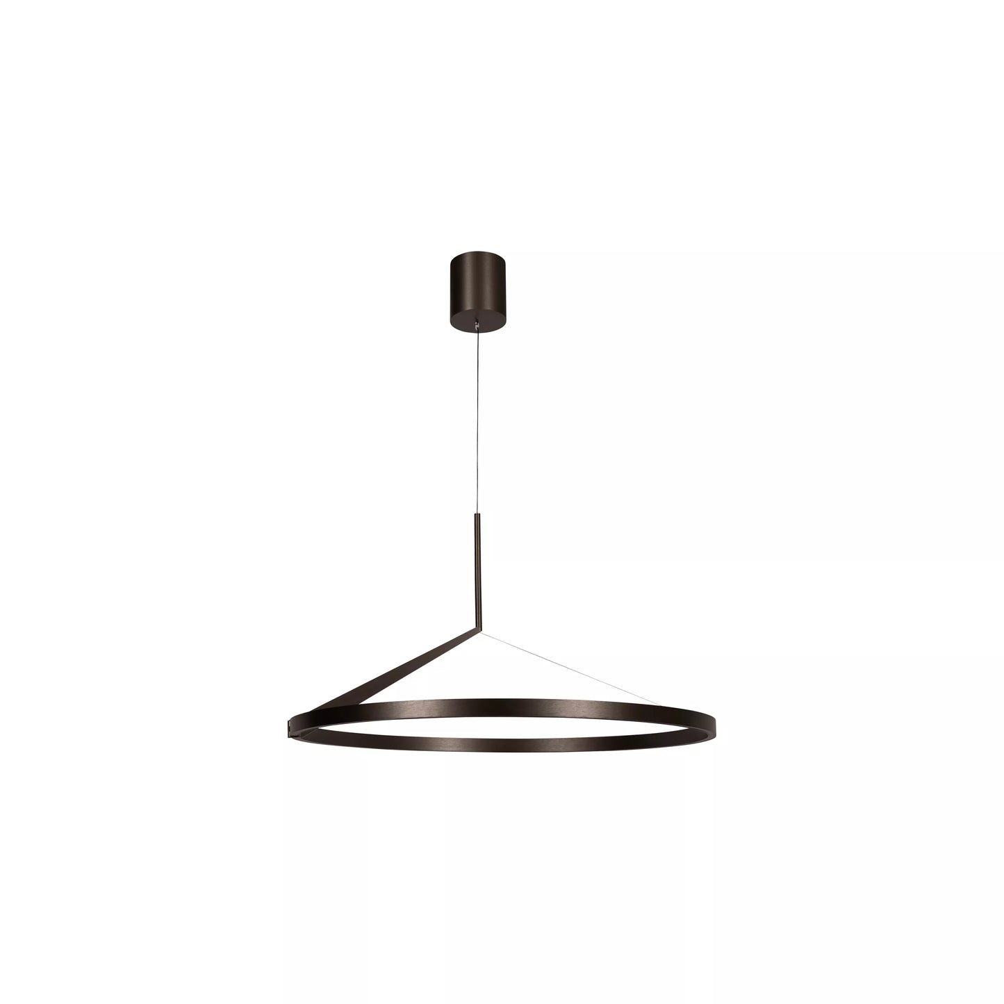 Lucide APPLAUSE - Pendant light - Ø 80 cm - LED Dim. - CCT - 1x50W 2700K/4000K - Hand Wave Sensor - Grey iron | Premium