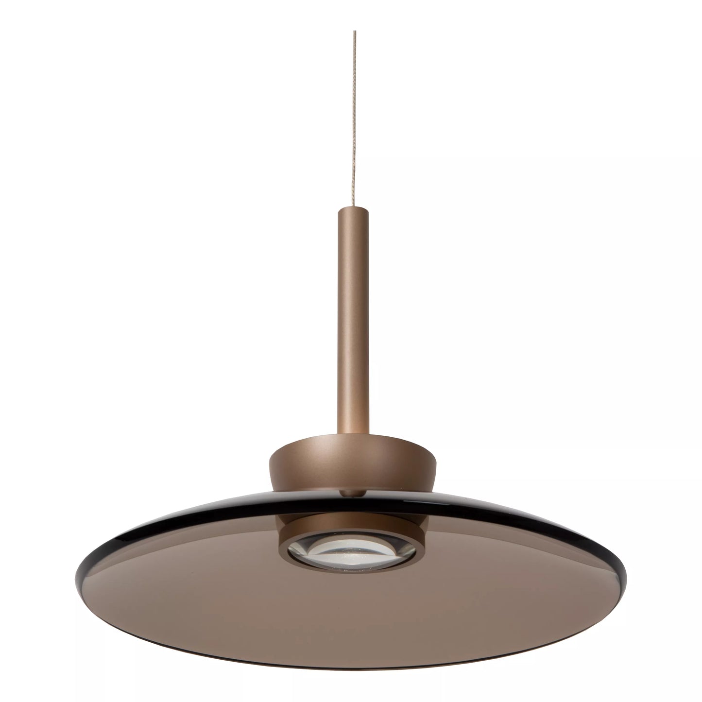 Lucide SANTIAGO - Pendant light - Ø 32 cm - LED Dim. - CCT - 1x16W 2700K/4000K - Amber | Premium