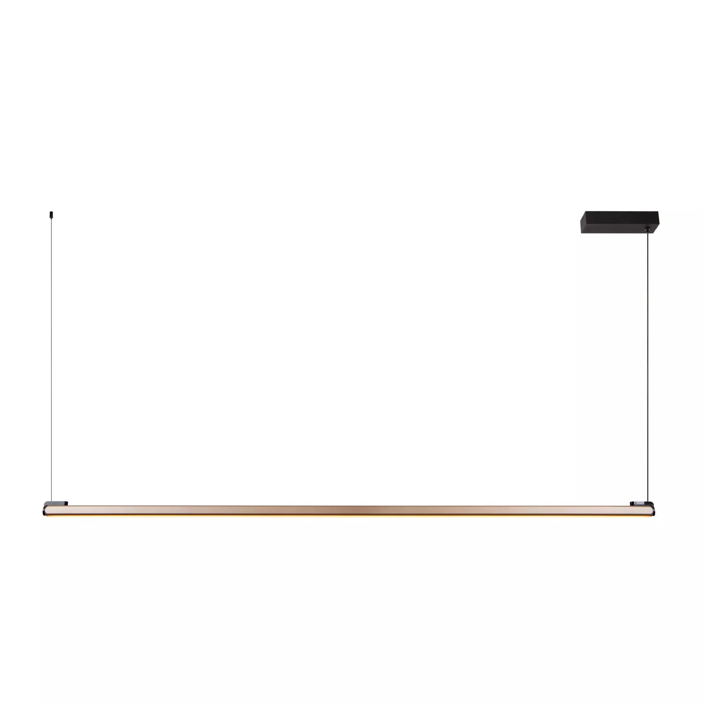 Lucide BRAGA - Hanging Lamp - LED Dimb. - CCT - 1x36W 2700K/4000K - Hand Motion Sensor - Coffee | Premium