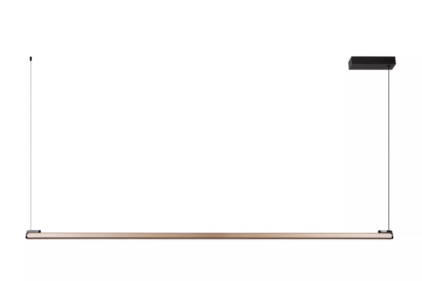 Lucide BRAGA - Hanging Lamp - LED Dimb. - CCT - 1x36W 2700K/4000K - Hand Motion Sensor - Coffee | Premium