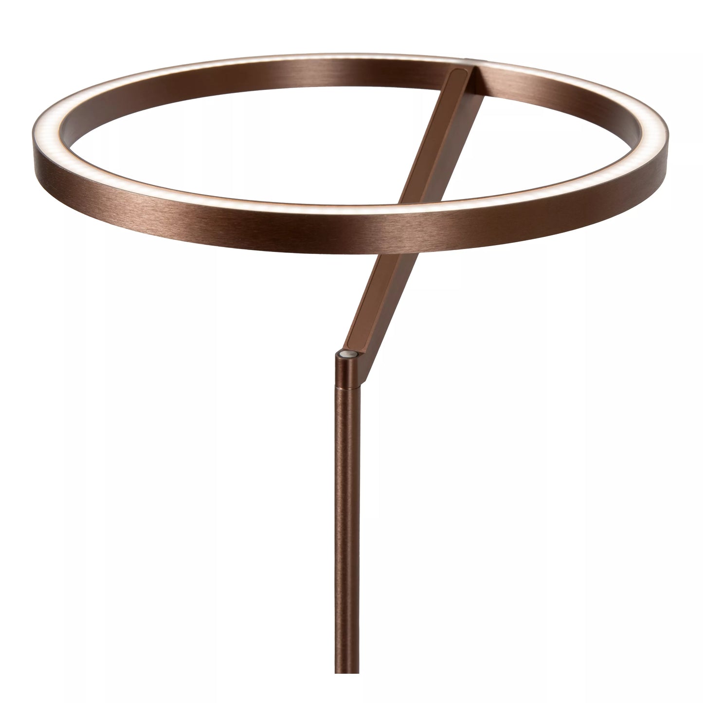 Lucide APPLAUSE - Floor lamp - Ø 33 cm - LED Dim. - CCT - 2700K/4000K - Coffee | Premium