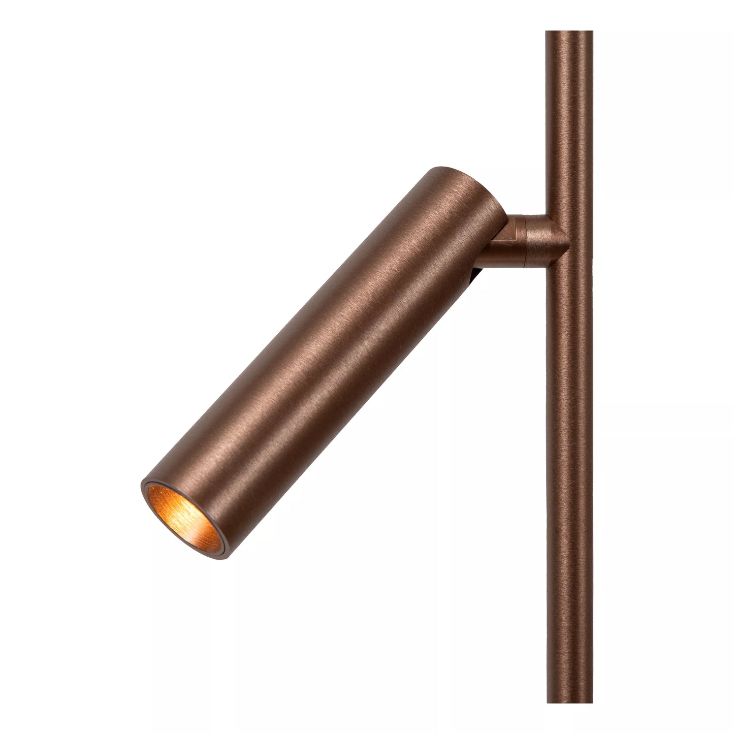 Lucide APPLAUSE - Floor lamp - Ø 33 cm - LED Dim. - CCT - 2700K/4000K - Coffee | Premium