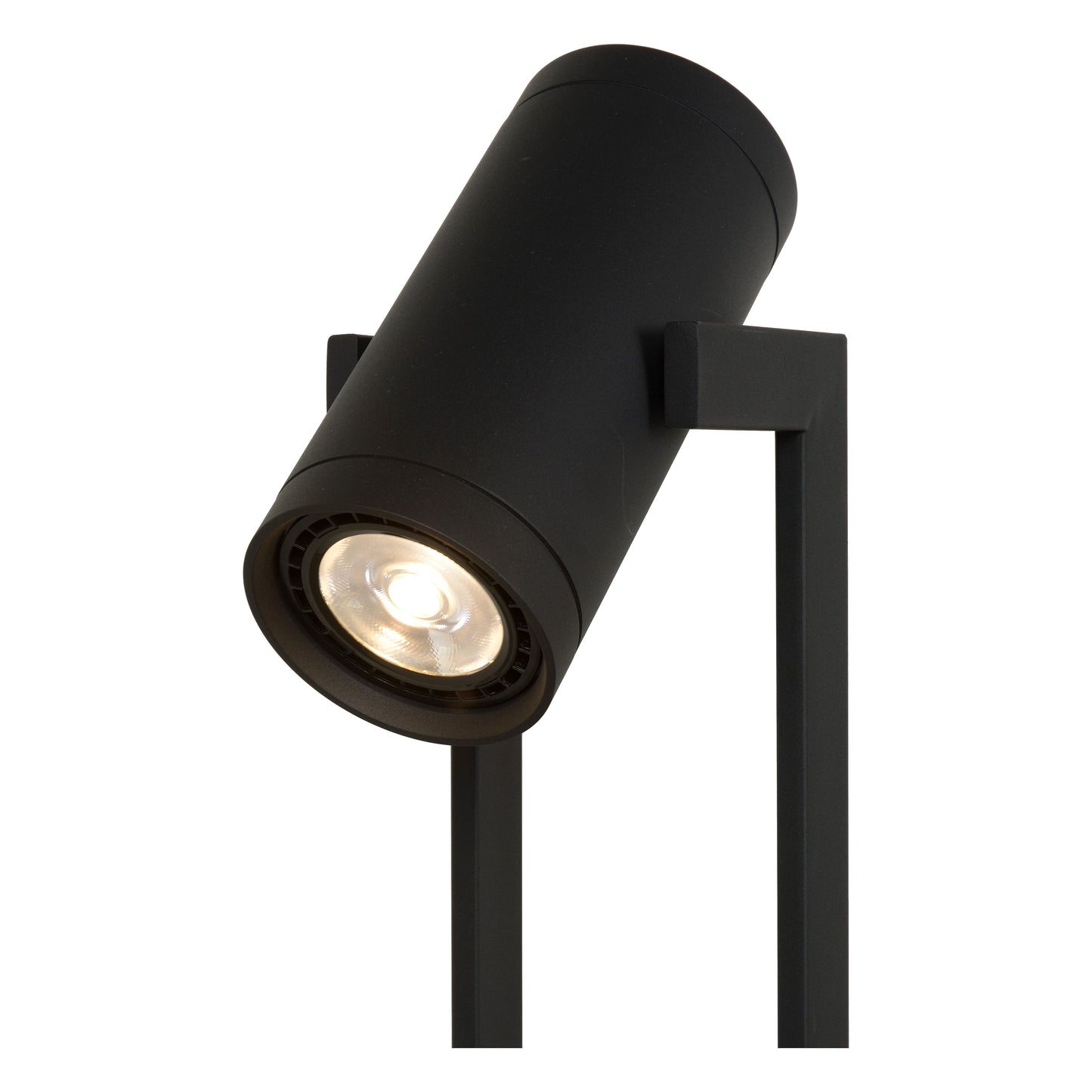 Lucide DOME - Floor lamp - LED Dim. - GU10 (ES111) - 2x12W 2200K/3000K - Black