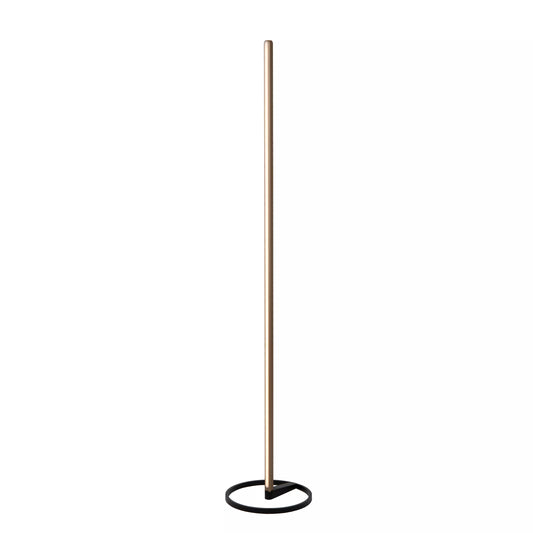 Lucide BRAGA - Floor Lamp - Ø 30 cm - LED Dimb. - CCT - 1x22W 2700K/4000K - Coffee | Premium
