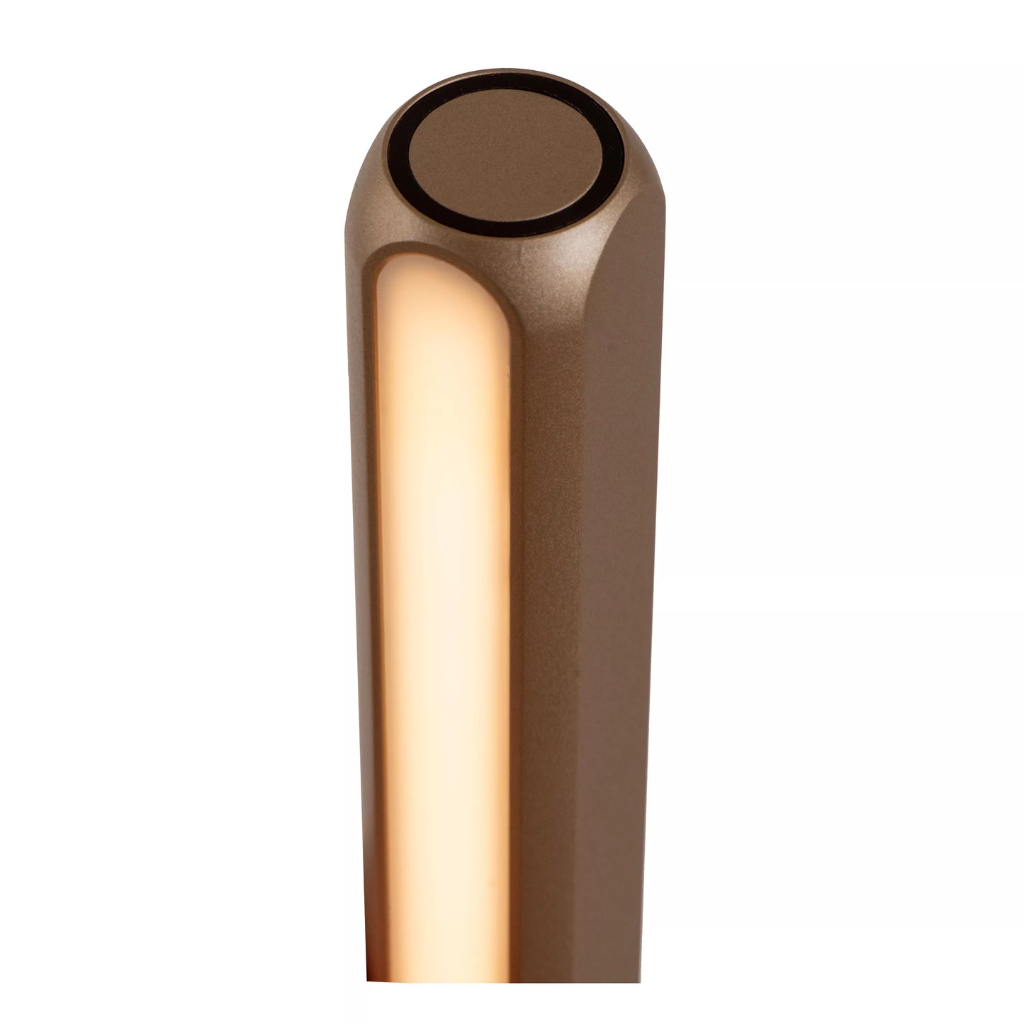 Lucide BRAGA - Floor Lamp - Ø 30 cm - LED Dimb. - CCT - 1x22W 2700K/4000K - Coffee | Premium