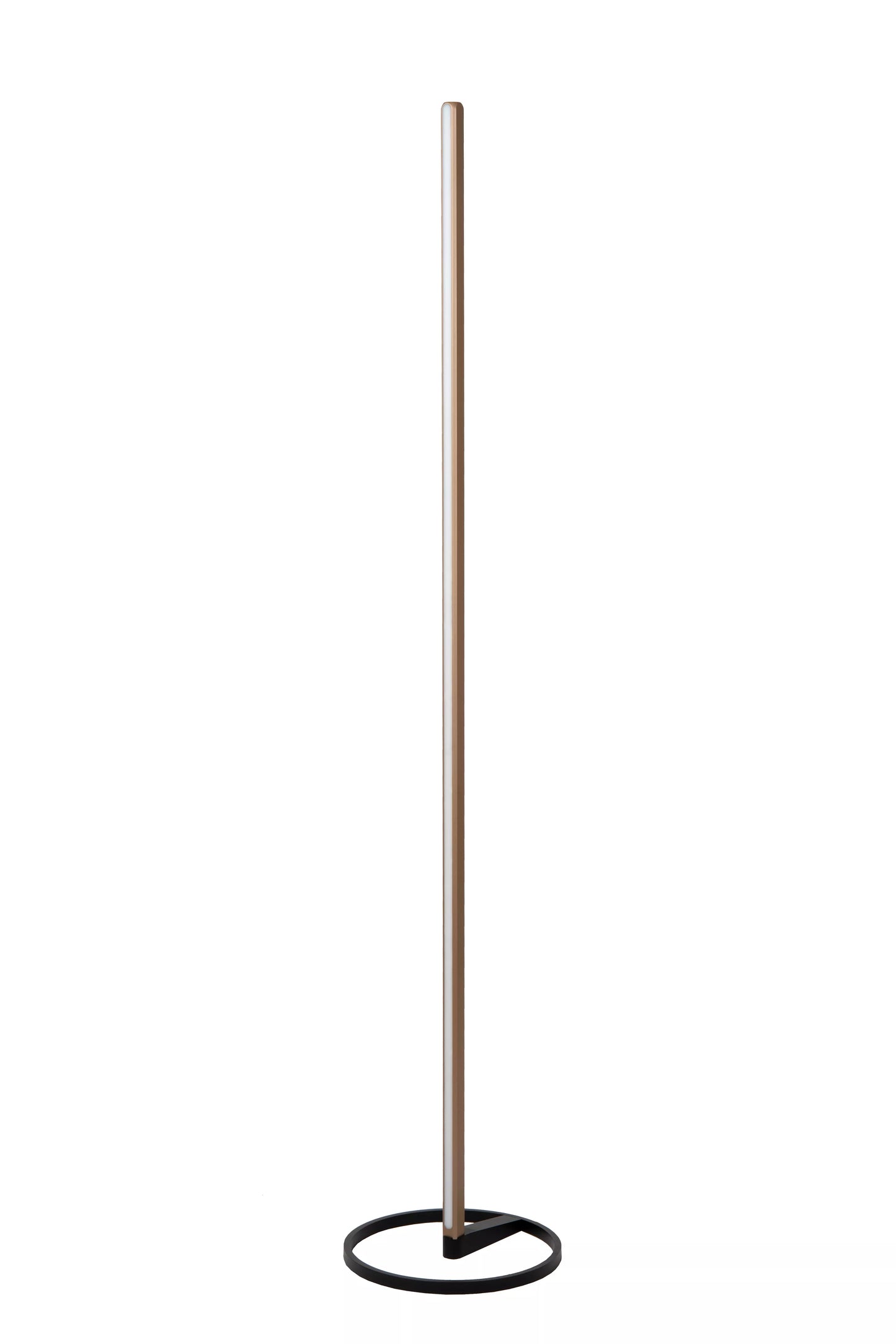 Lucide BRAGA - Floor Lamp - Ø 30 cm - LED Dimb. - CCT - 1x22W 2700K/4000K - Coffee | Premium