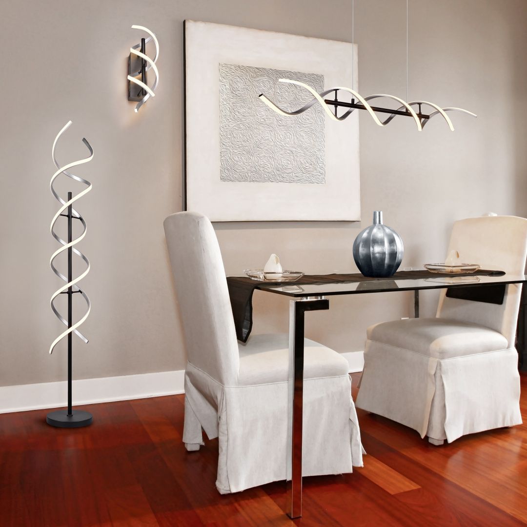 Sequence  - Wall lamp - Brushed Aluminium - Trio