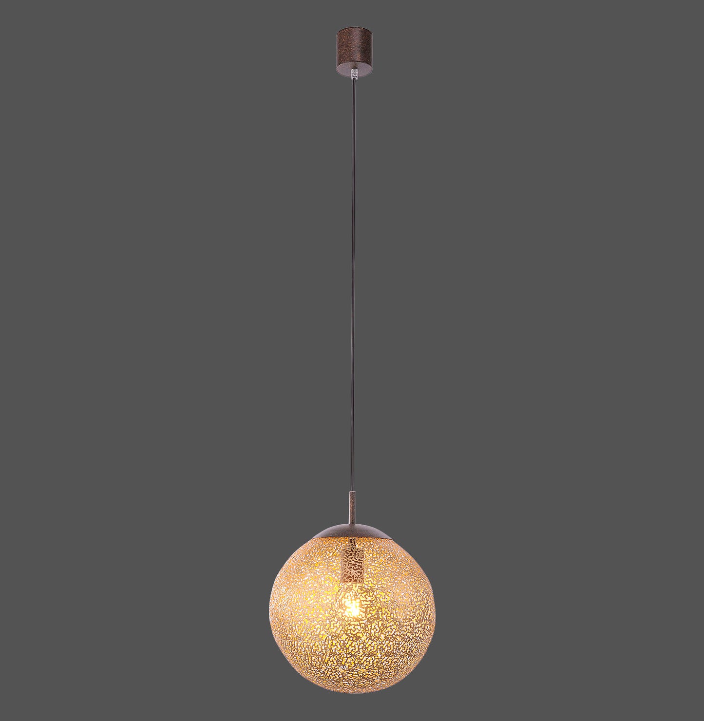 Greta - Pendant Light - Rusty Coloured - By Paul Neuhaus - (2420-48)